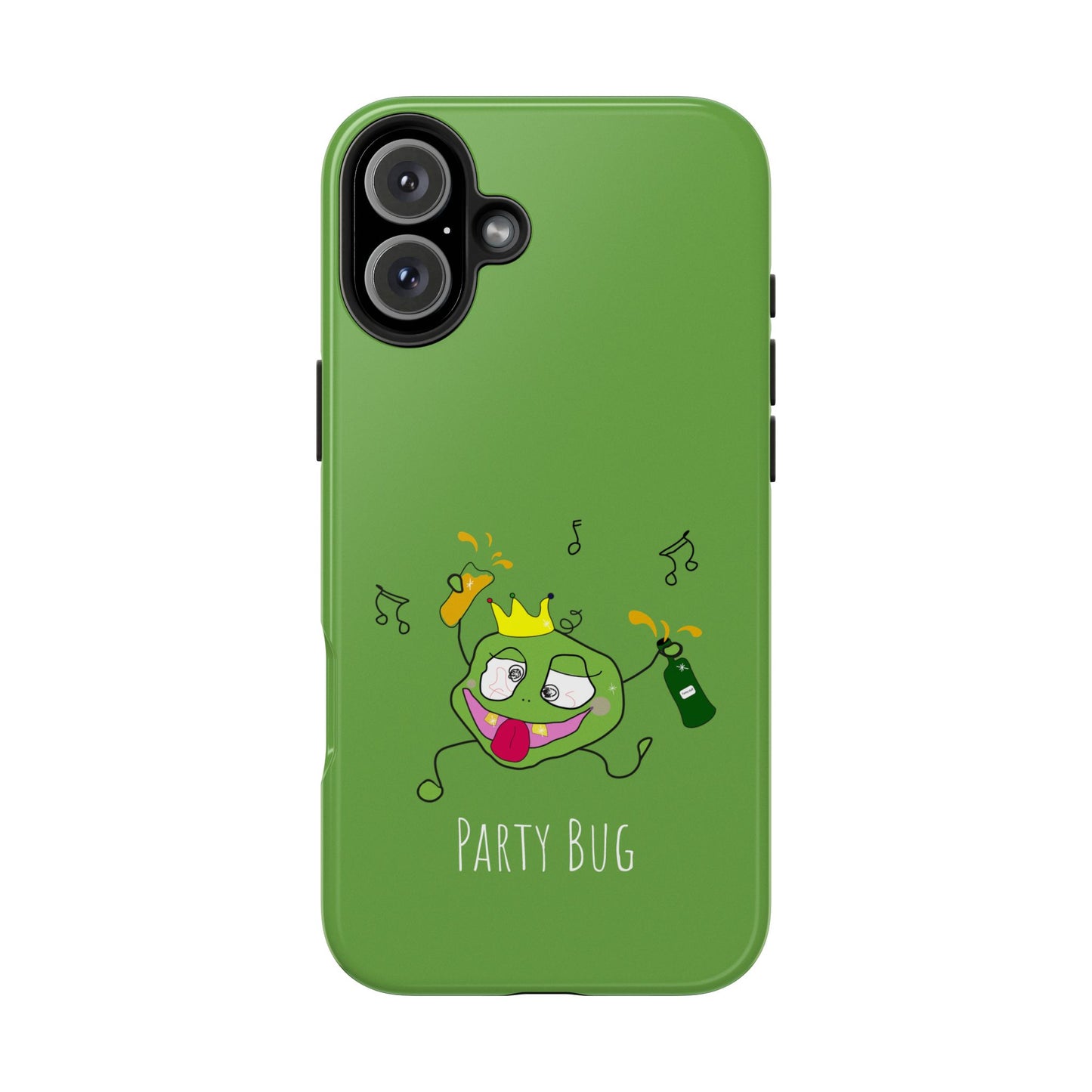 Party Bug - Tough Phone Cases Green