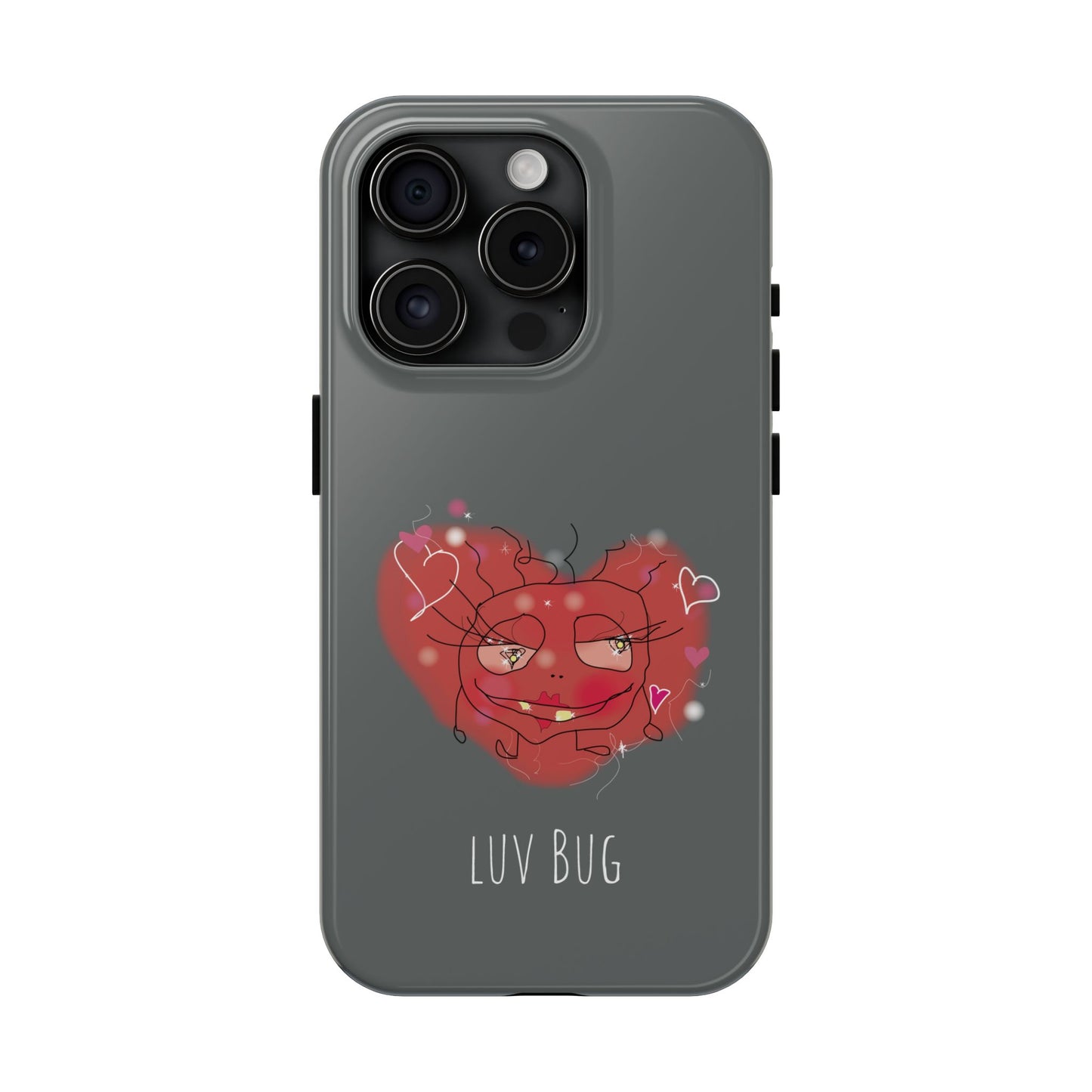 Luv Bug - Phone Case grey