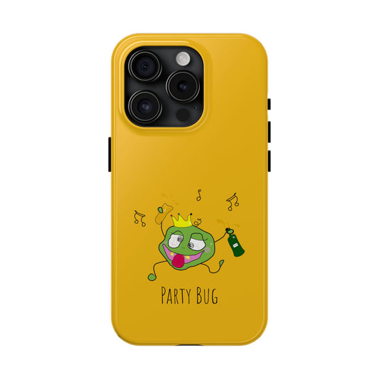 Party Bug  - Tough Phone Cases Yellow