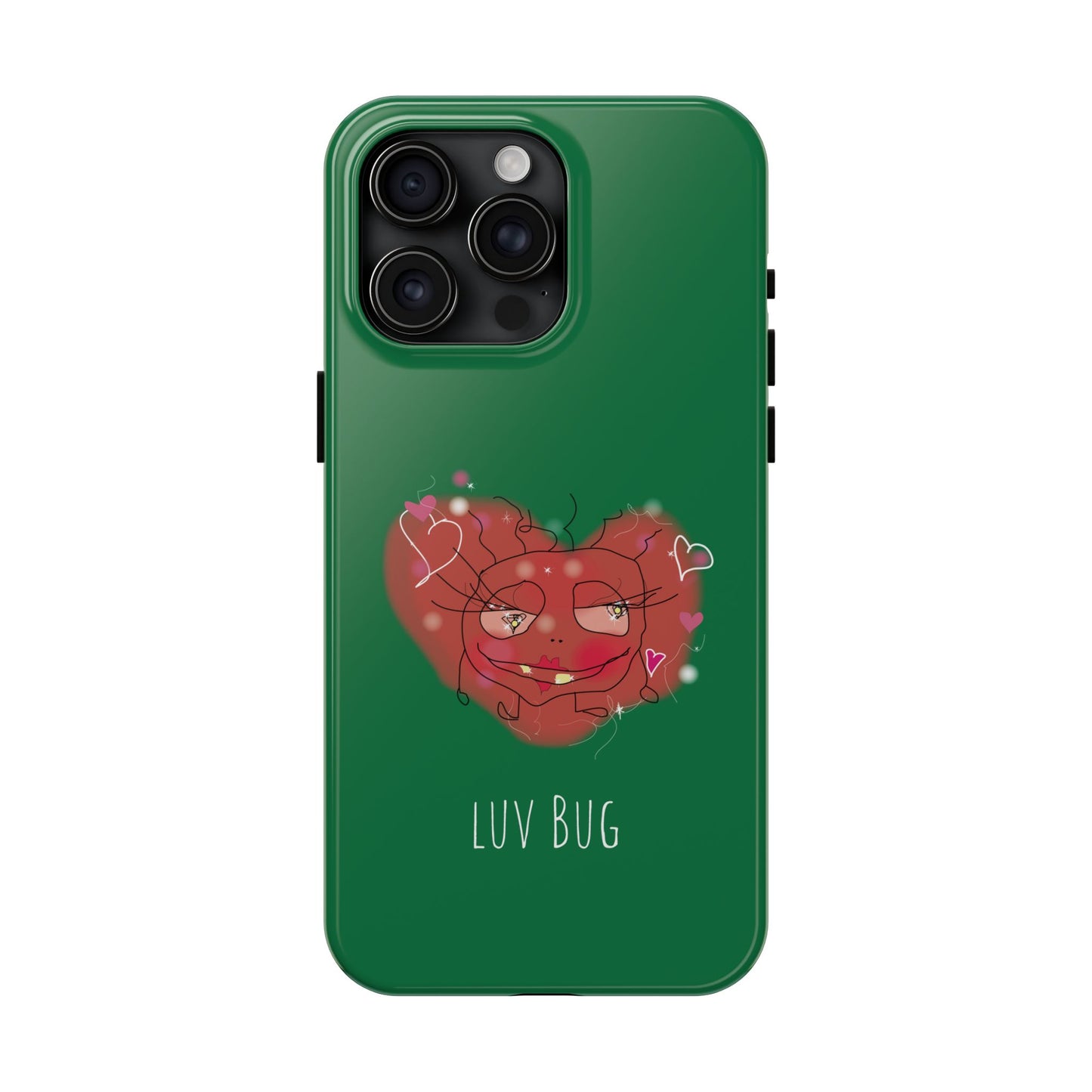 Luv Bug - Phone Case green