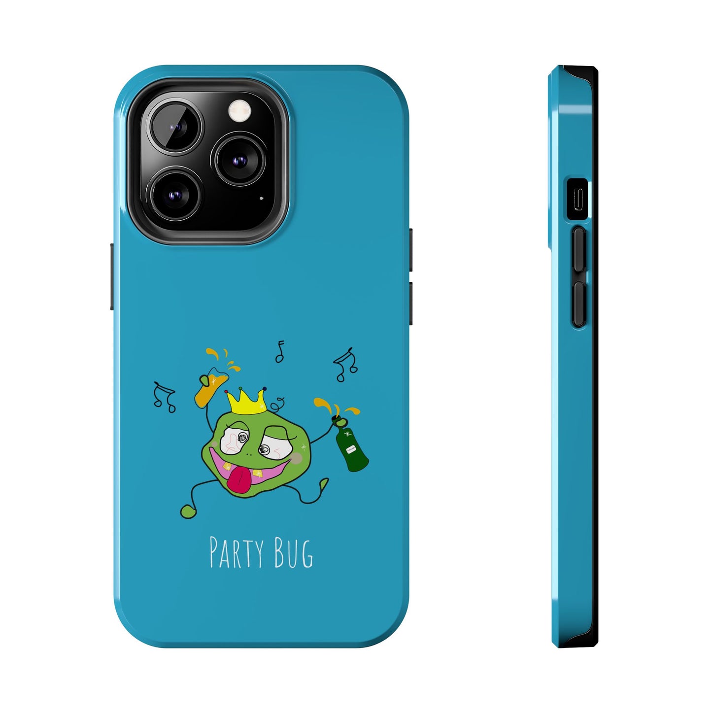 Party Bug - Tough Phone Cases Turquoise