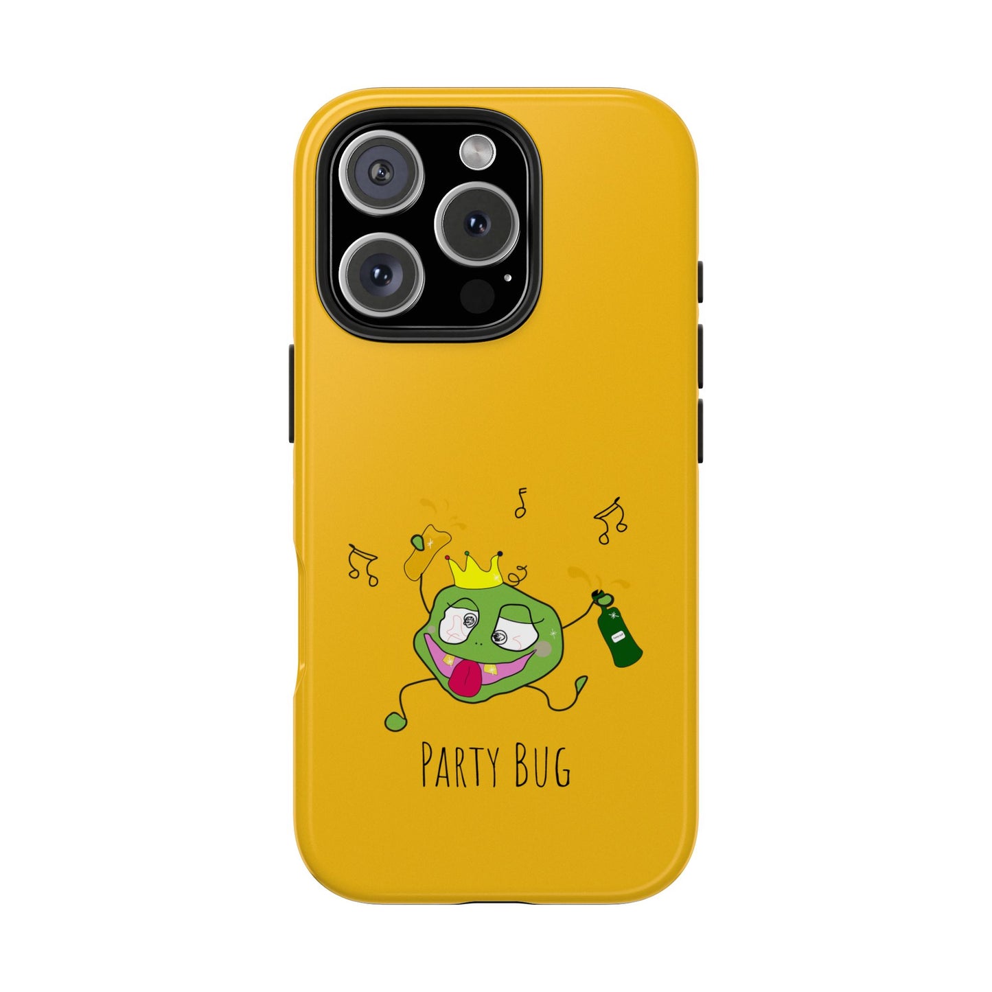 Party Bug  - Tough Phone Cases Yellow