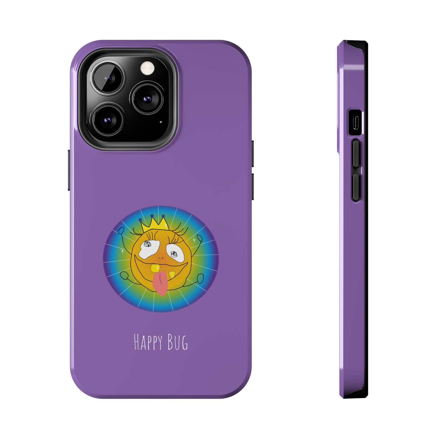 Happy Bug - Phone Case Purple