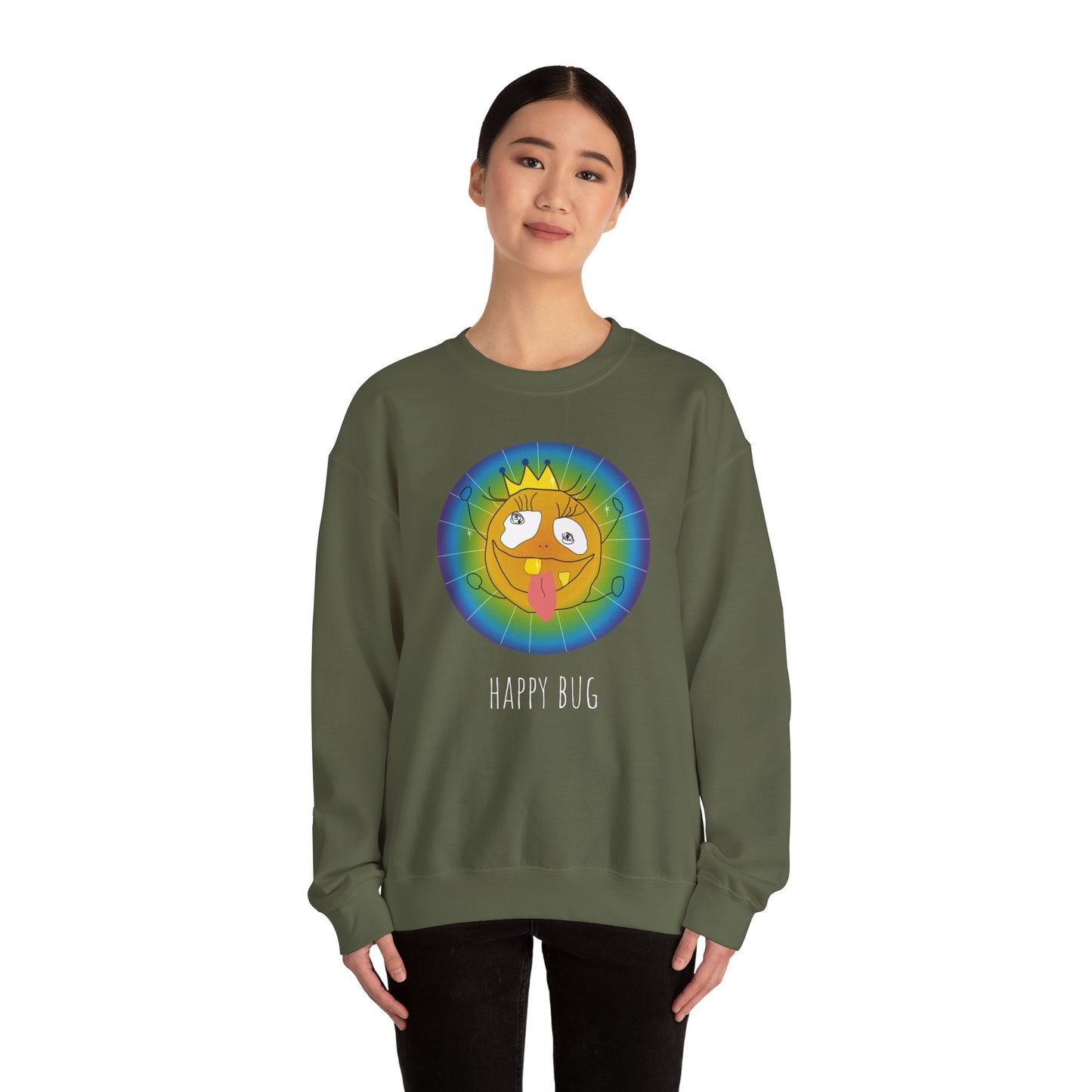 Crewneck Sweatshirt - Happy Bug