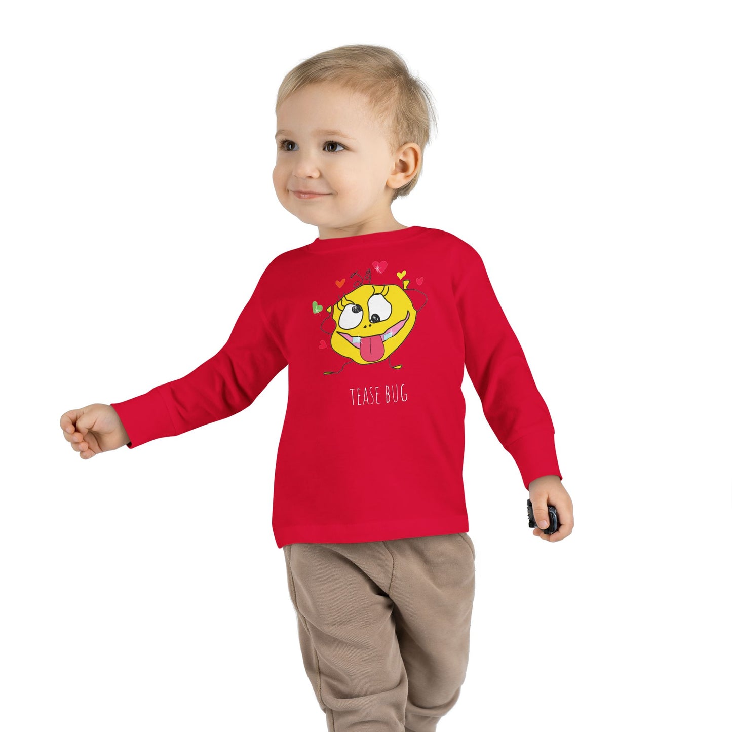 Toddler Long Sleeve Tee - Tease Bug