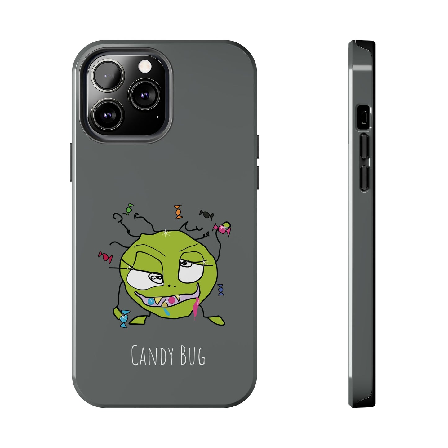 Candy Bug - Phone Case grey