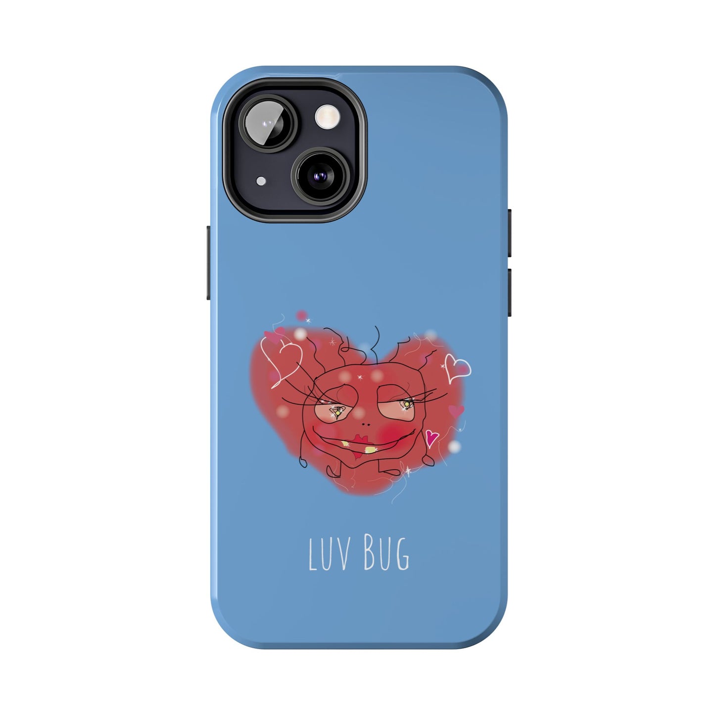 Luv Bug - Phone Case blå