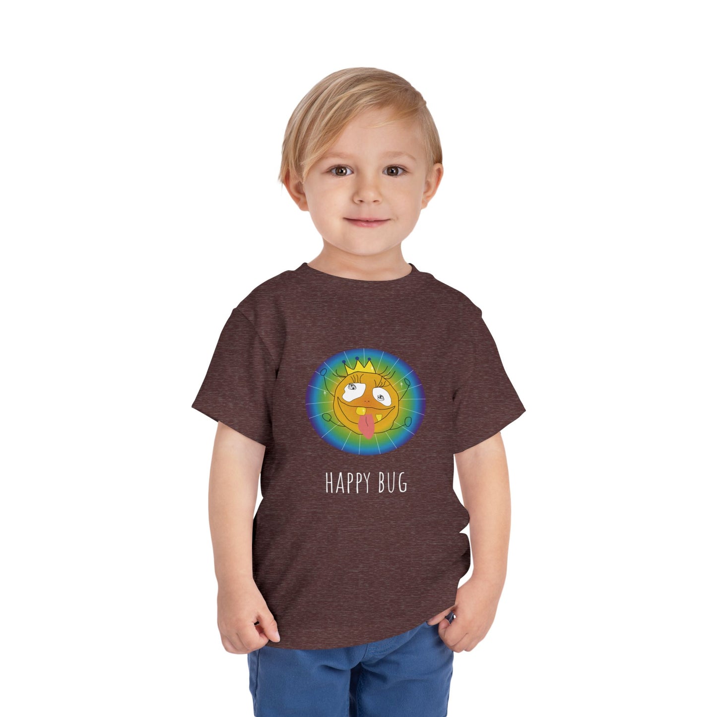 Toddler Short Sleeve Tee - Happy Bug