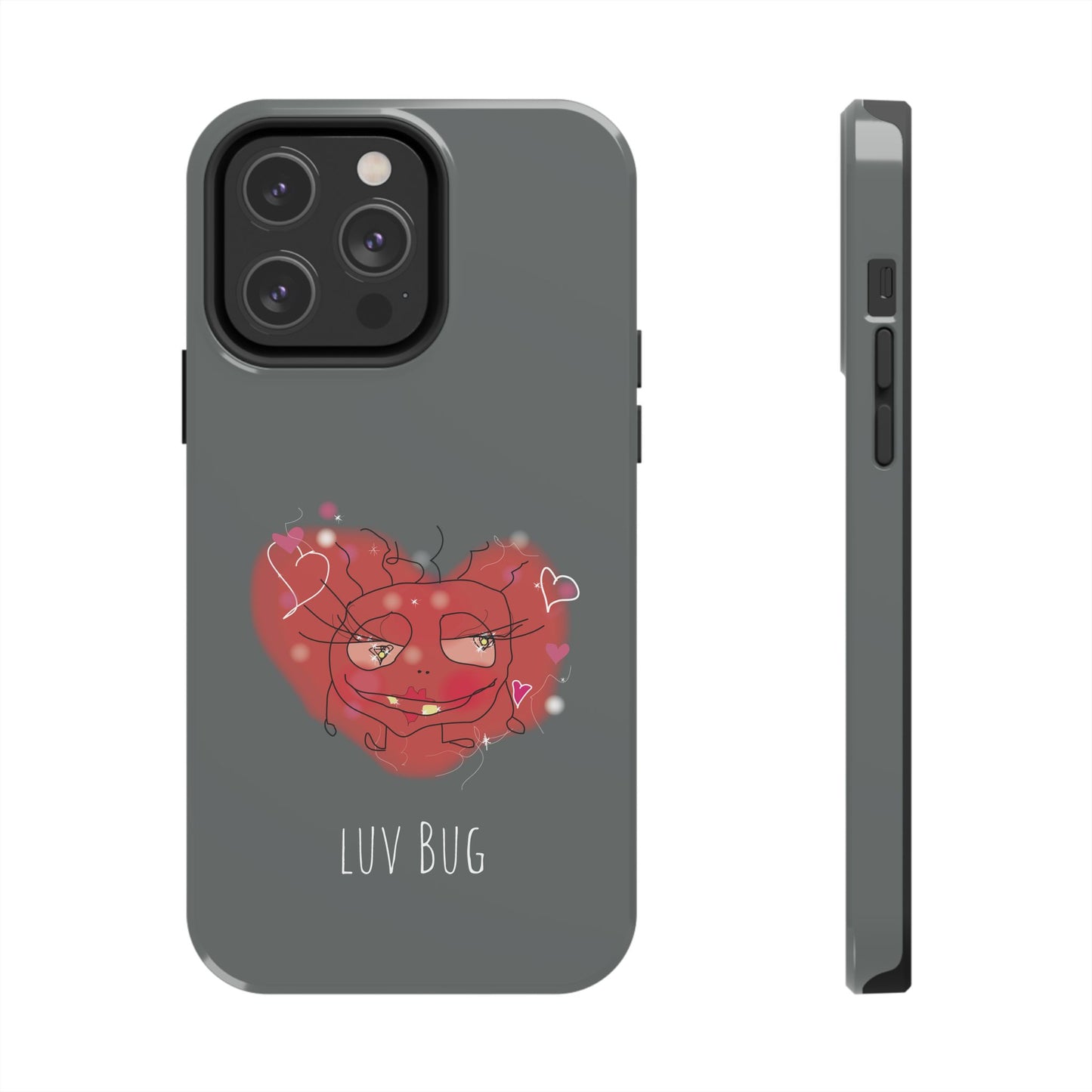 Luv Bug - Phone Case grey