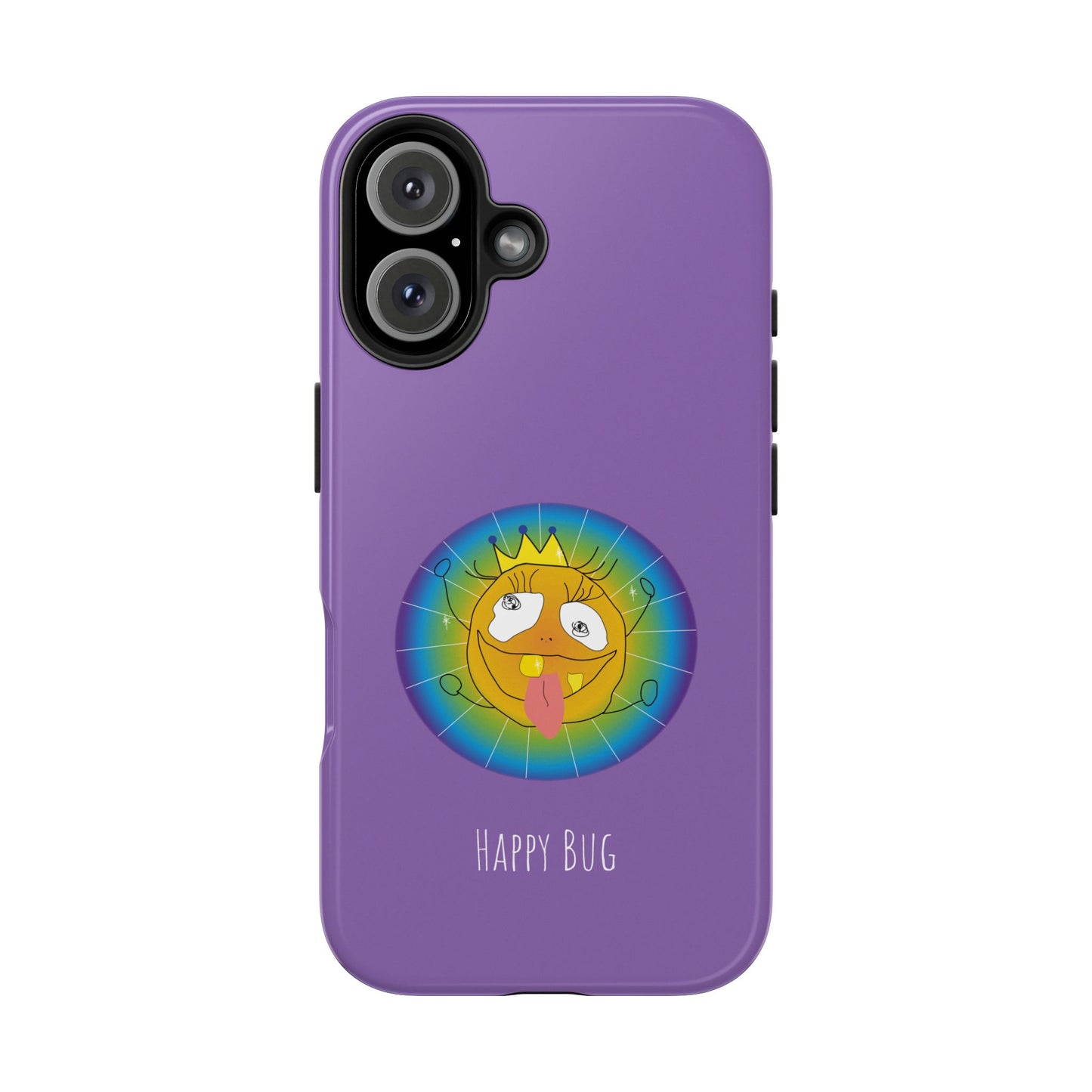 Happy Bug - Phone Case Purple