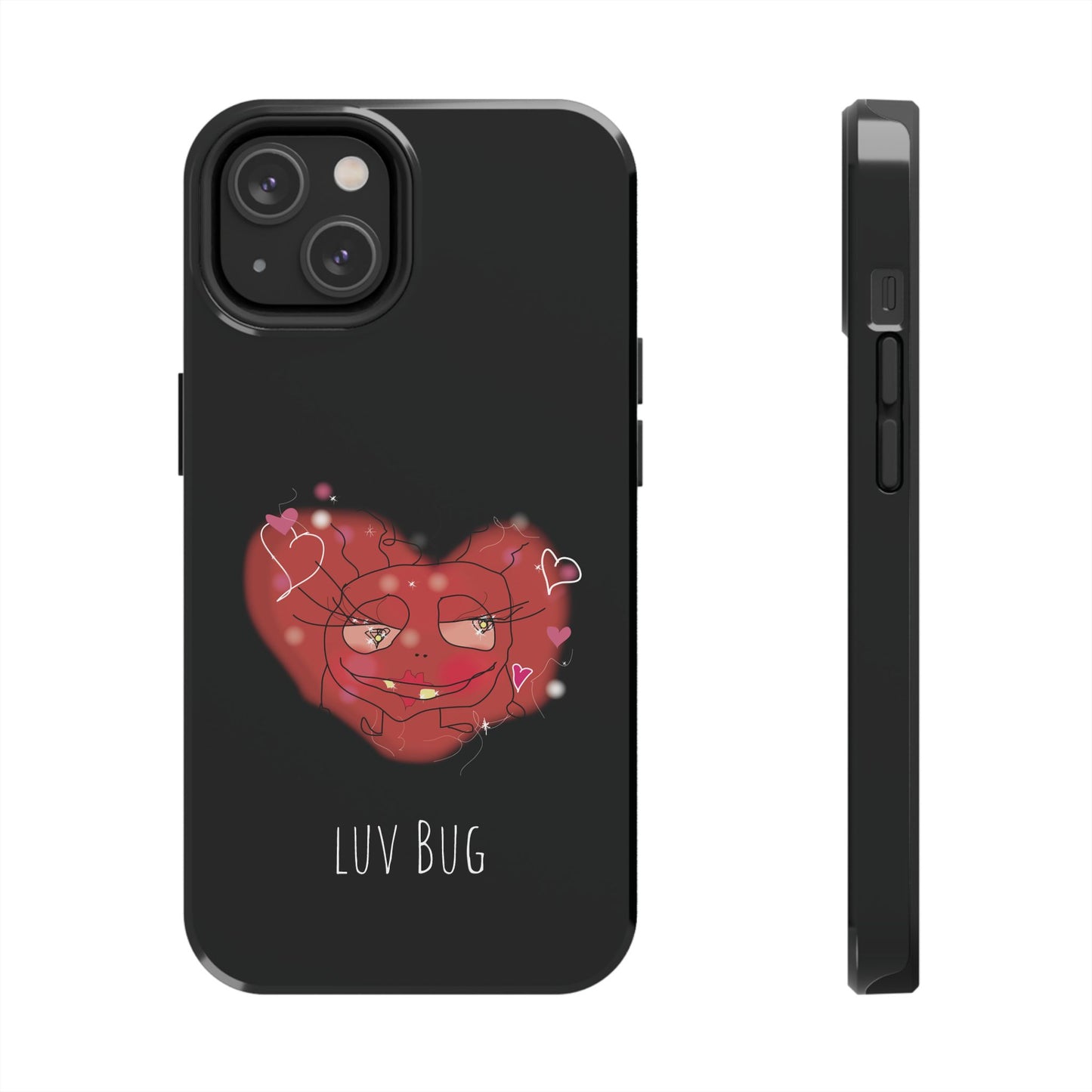 Luv Bug - Phone Case black