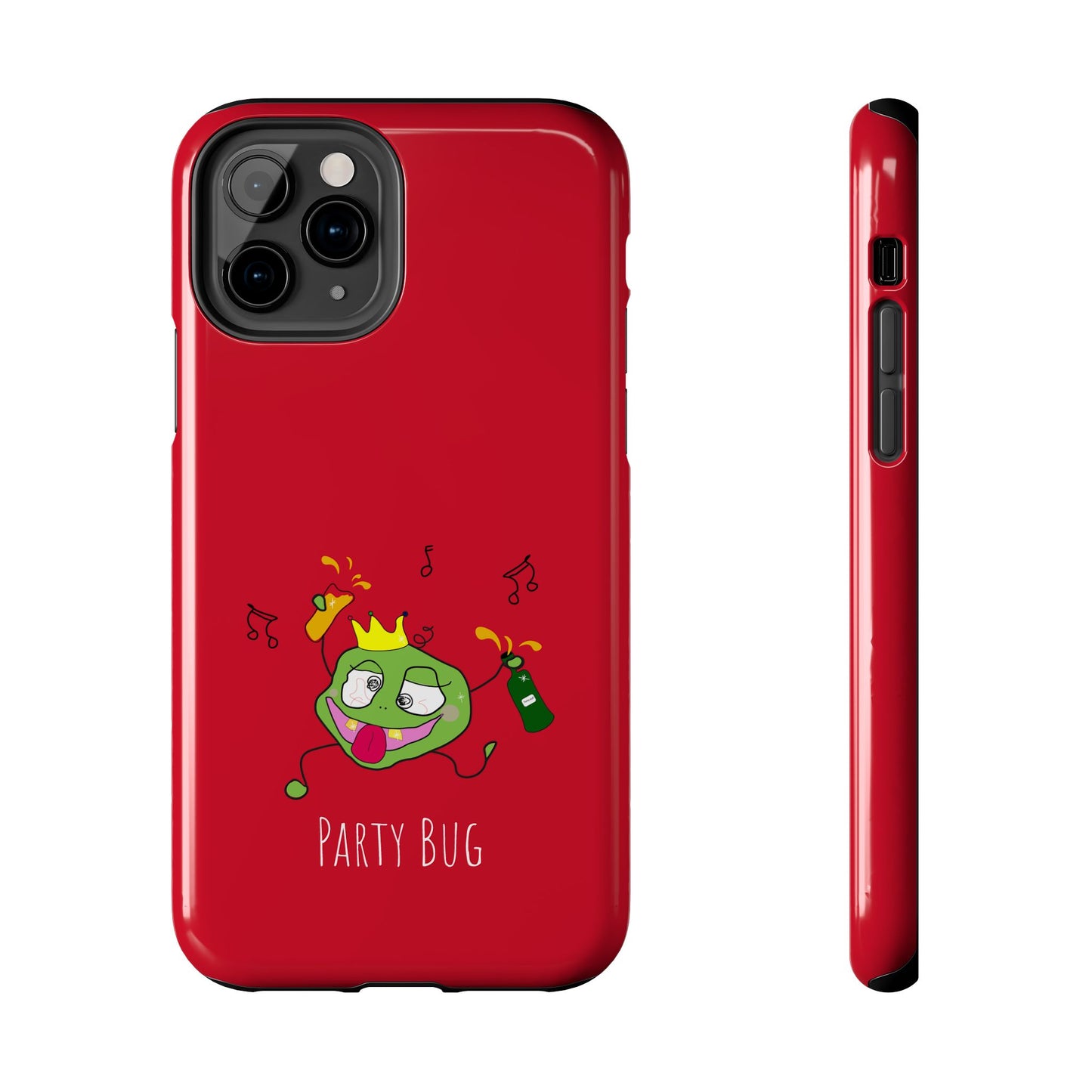 Party Bug - Tough Phone Cases Red