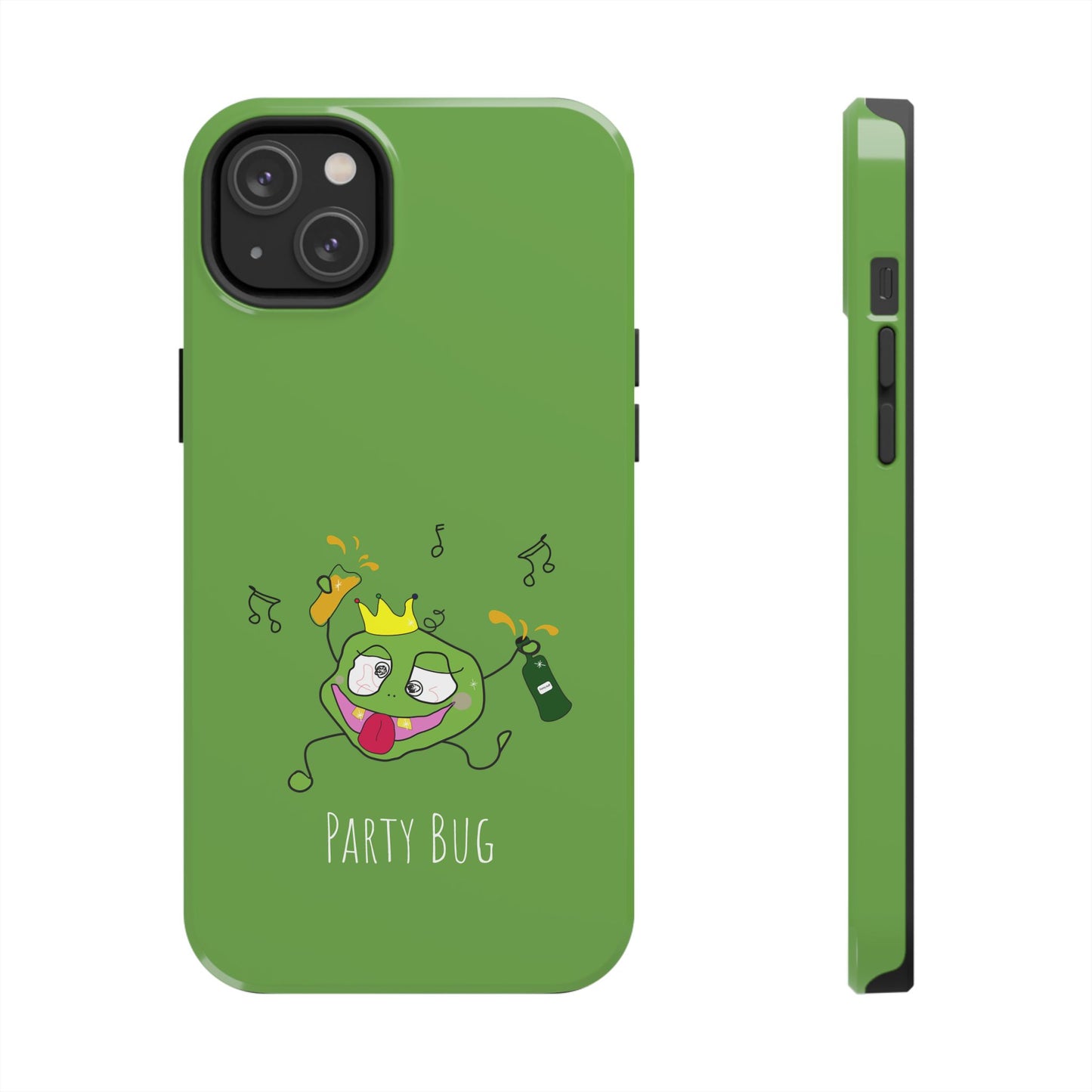 Party Bug - Tough Phone Cases Green