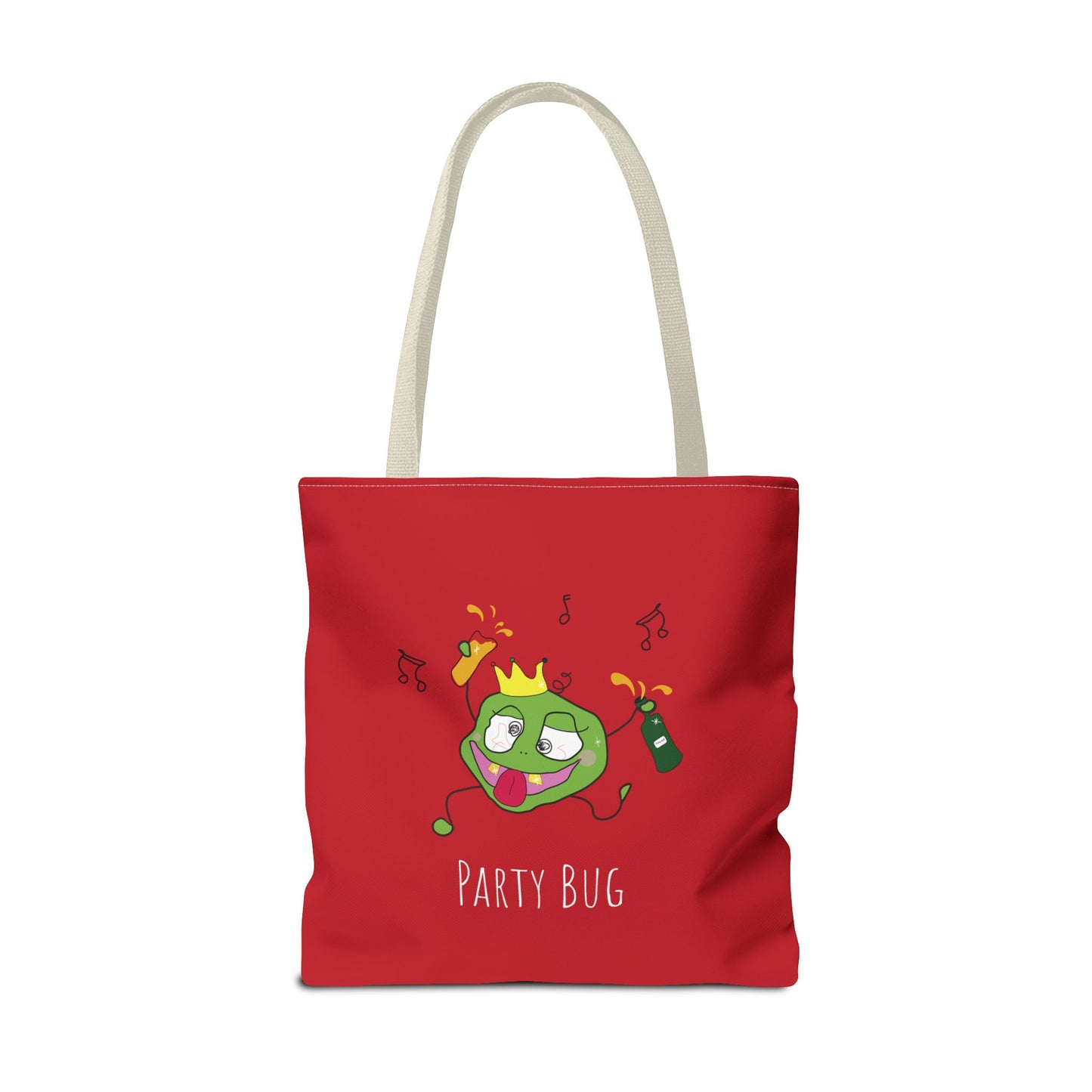 Party Bug - Tote Bag Red