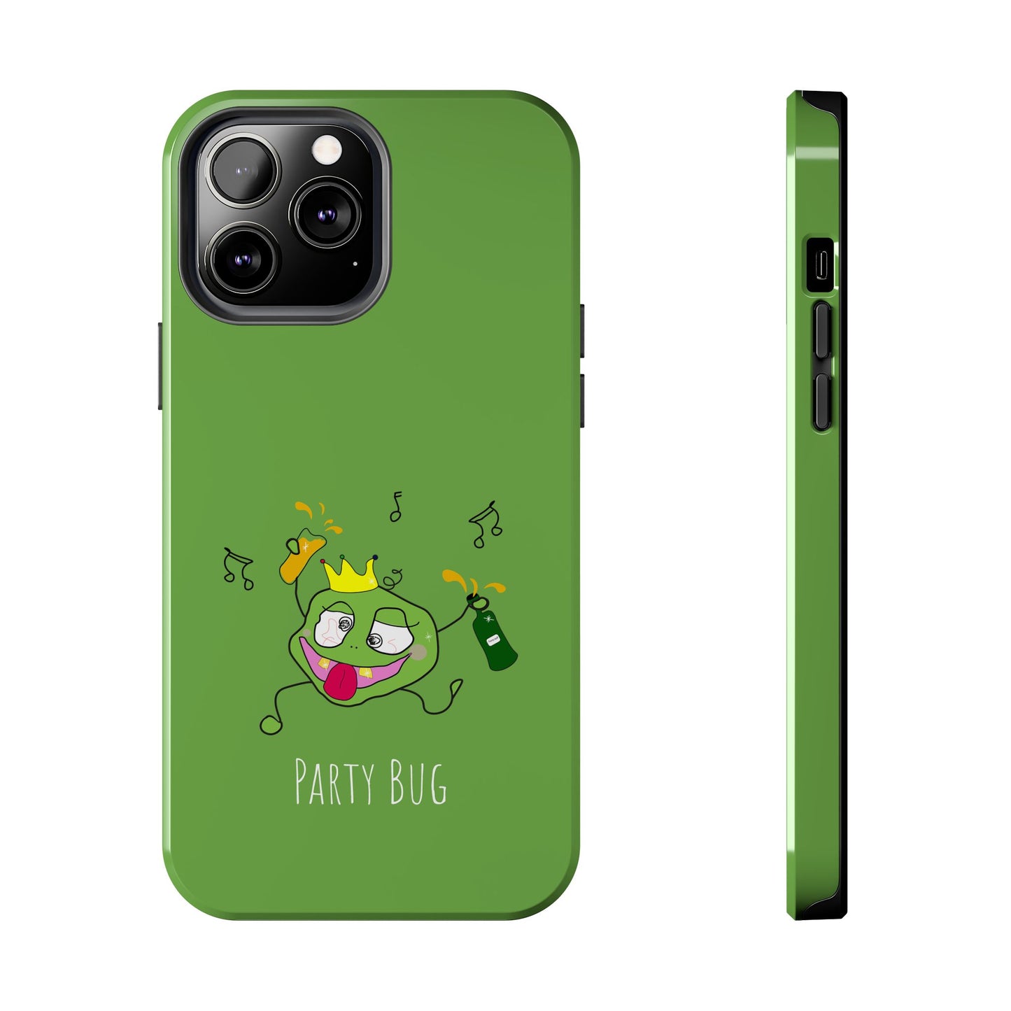 Party Bug - Tough Phone Cases Green