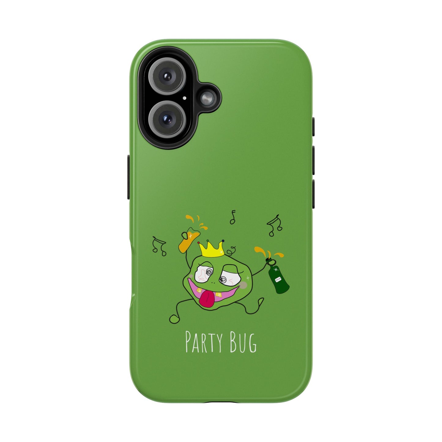 Party Bug - Tough Phone Cases Green