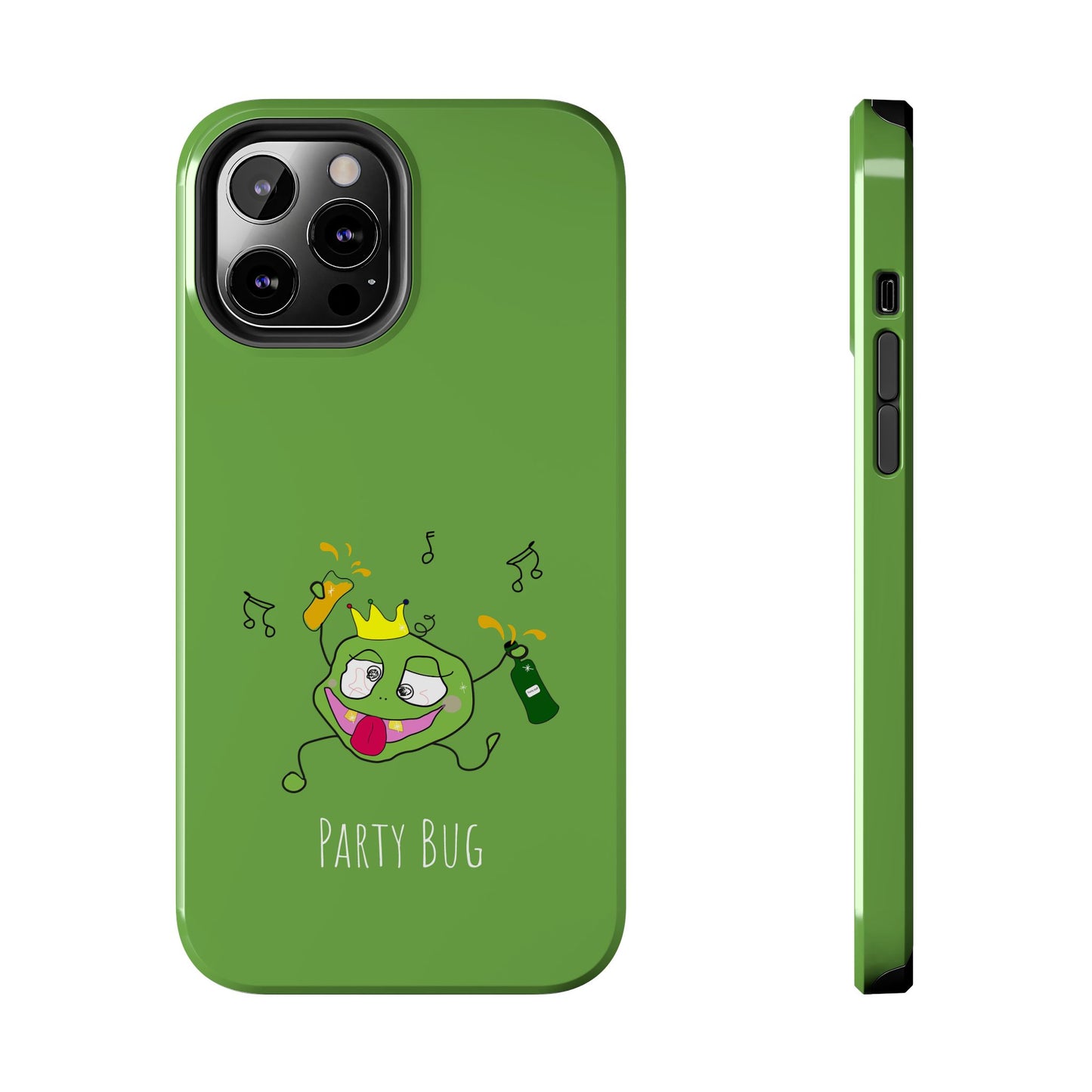 Party Bug - Tough Phone Cases Green