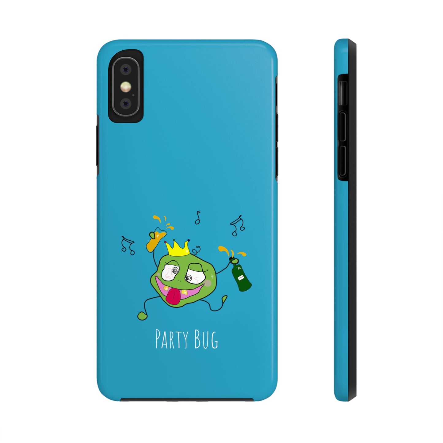 Party Bug - Tough Phone Cases Turquoise