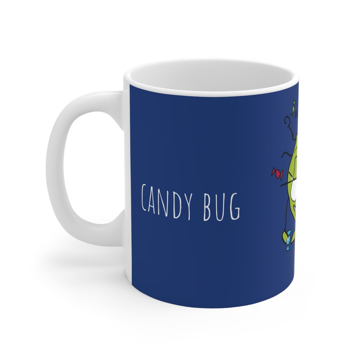 Hot Chocolate Mug 11oz - Candy Bug