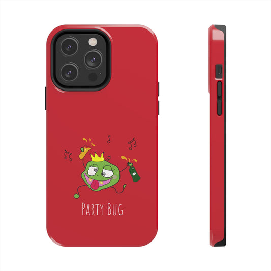 Party Bug - Tough Phone Cases Red