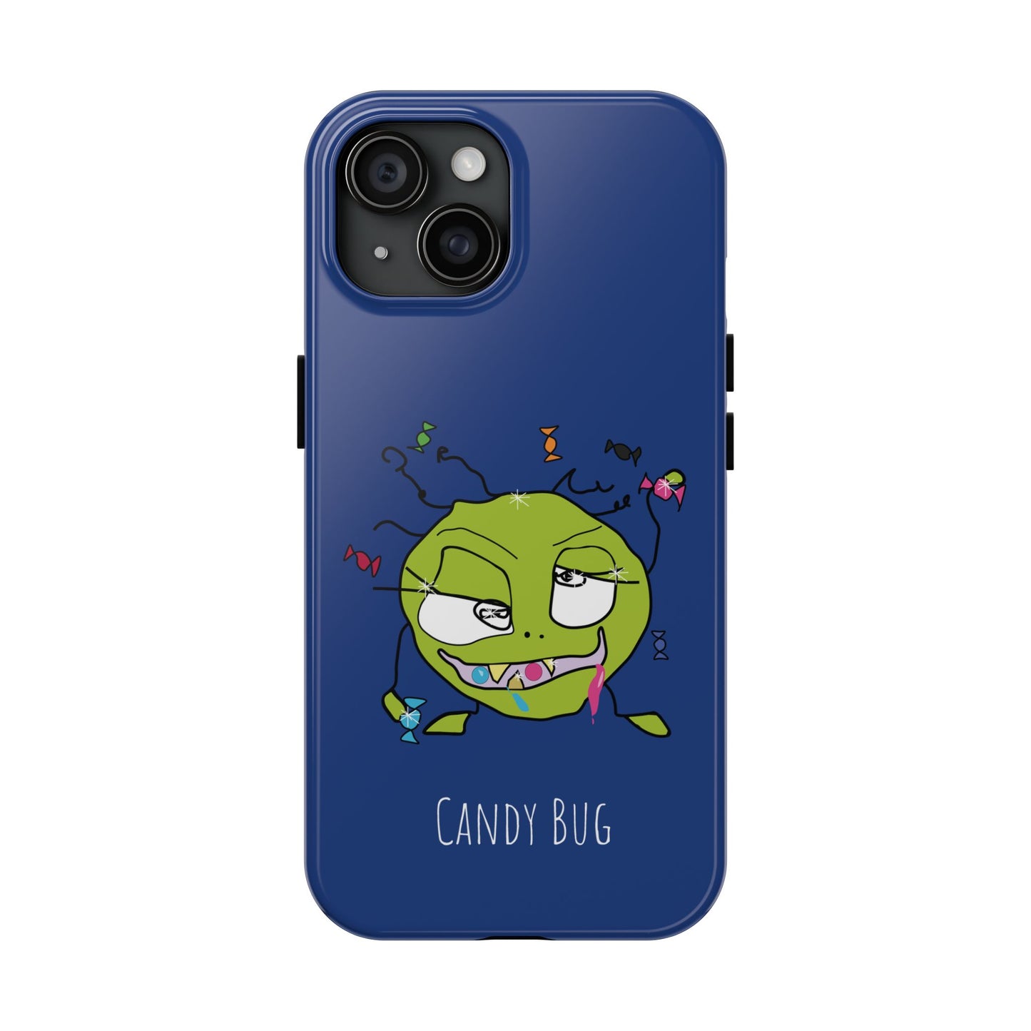 Candy Bug - Phone Case Blue