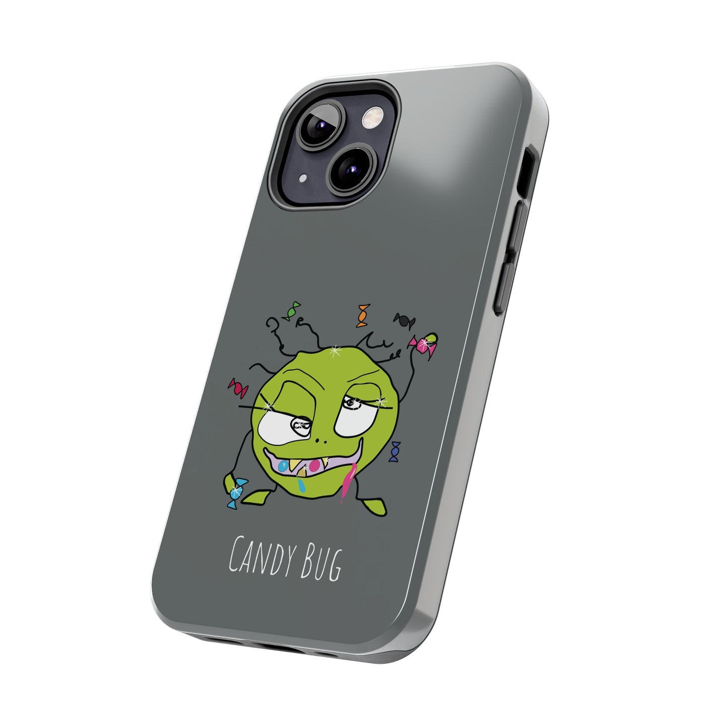 Candy Bug - Phone Case grey