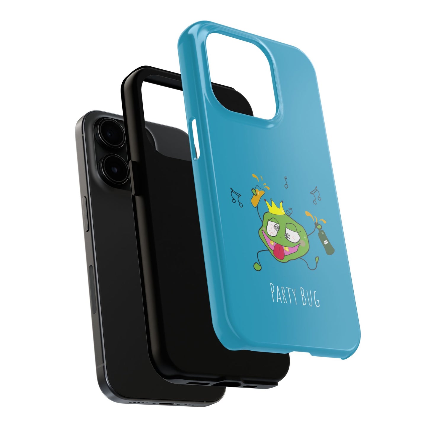 Party Bug - Tough Phone Cases Turquoise