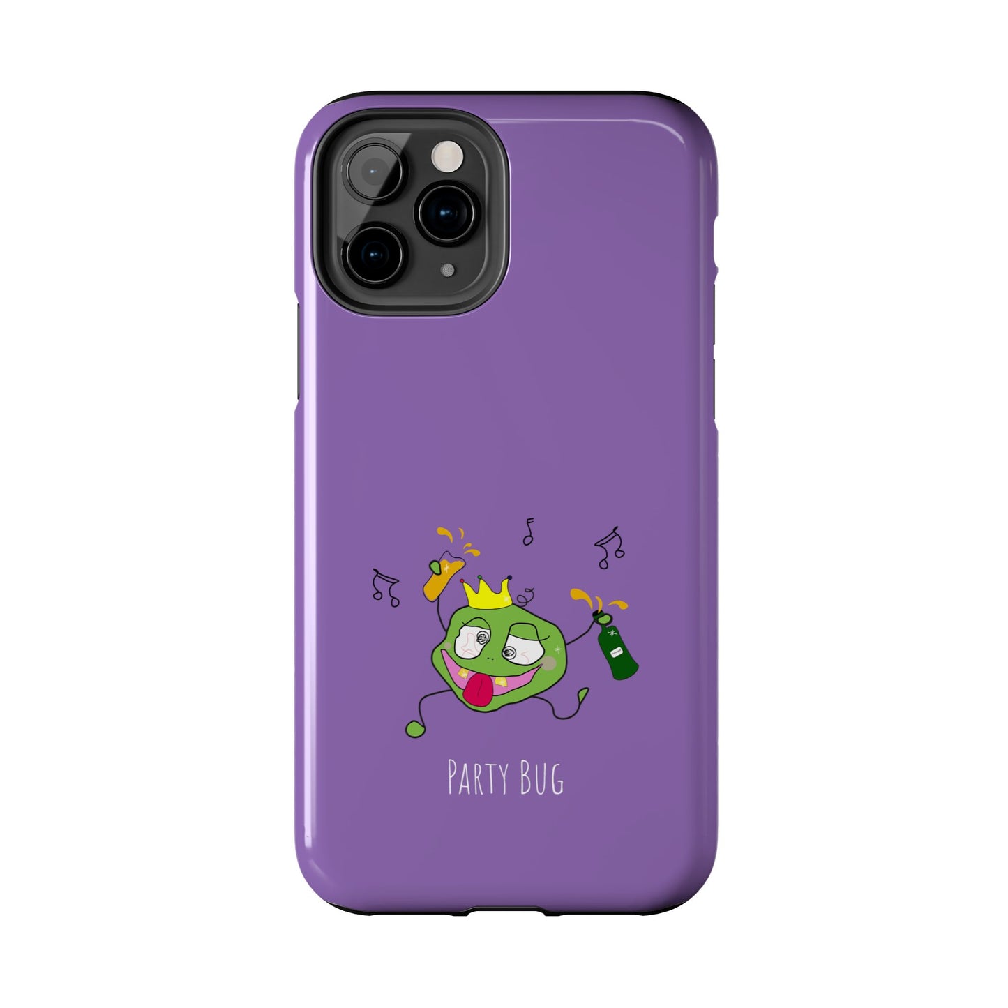 Party Bug- Tough Phone Cases Purple