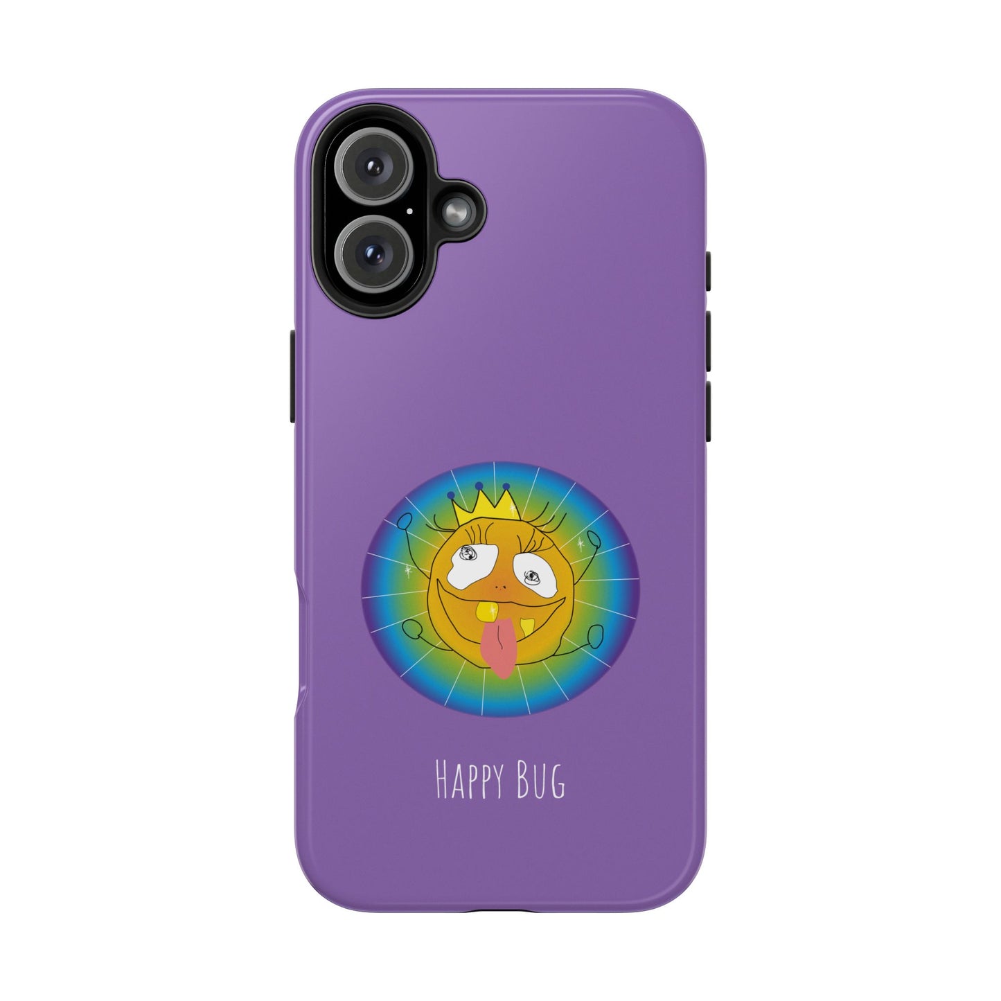 Happy Bug - Phone Case Purple