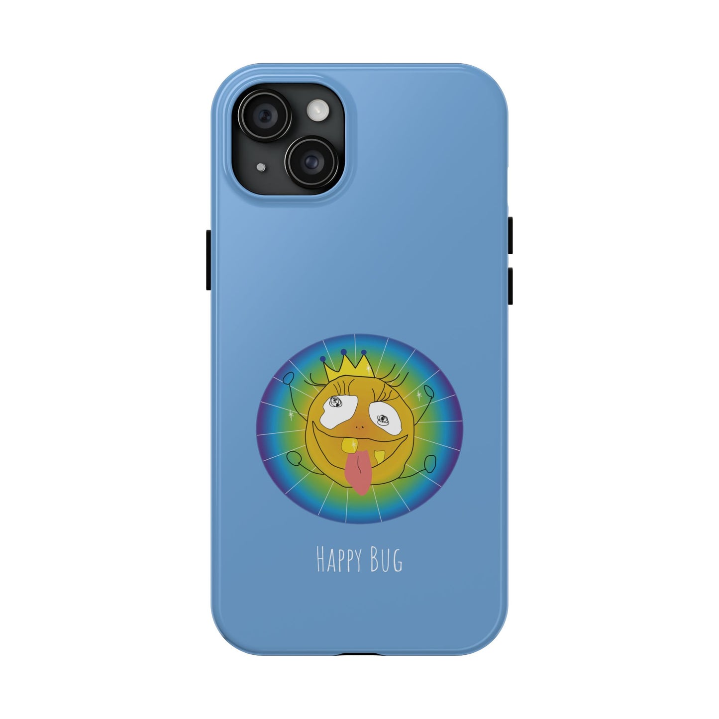 Happy Bug - IPhone Case Blue