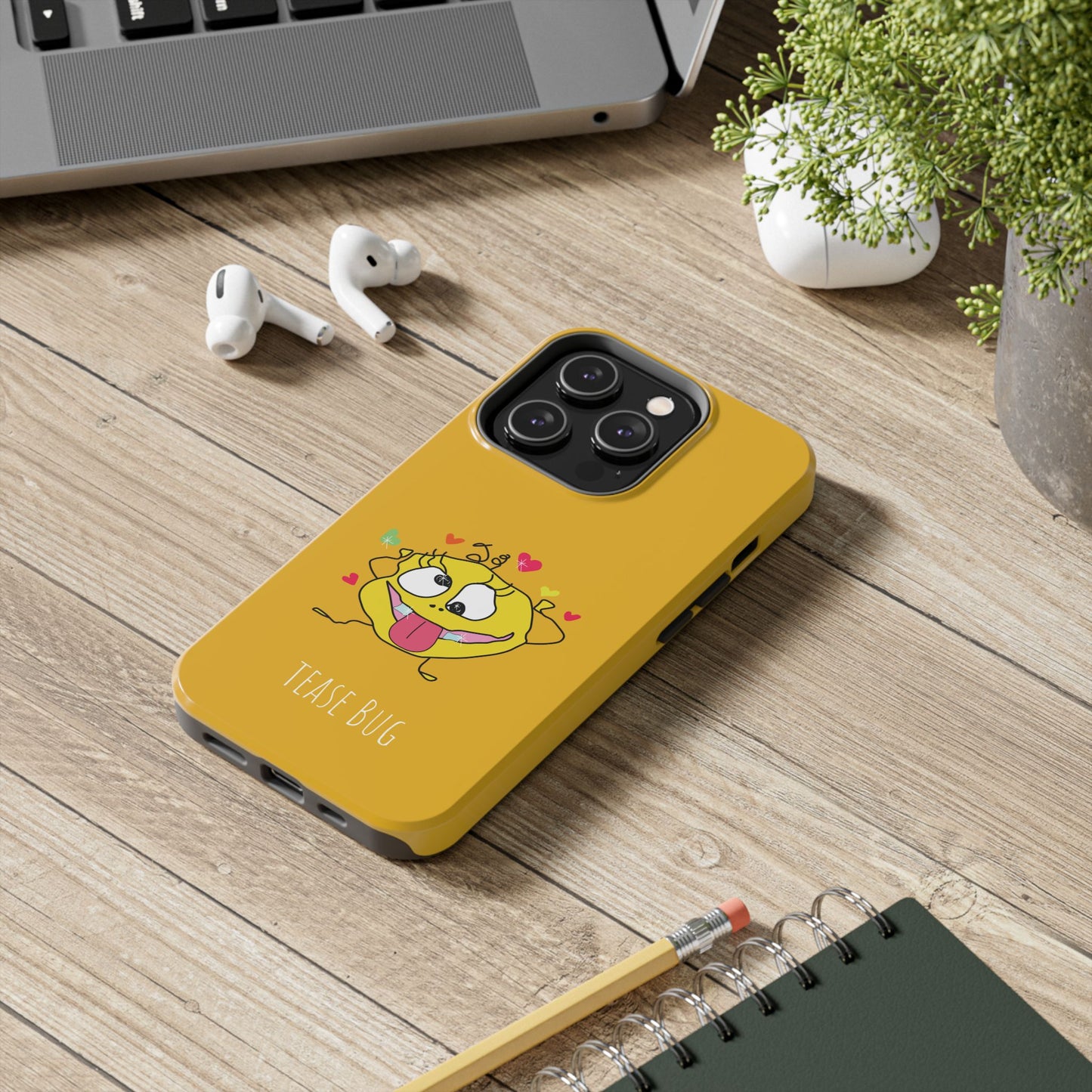 Tease Bug - Phone Case Yellow