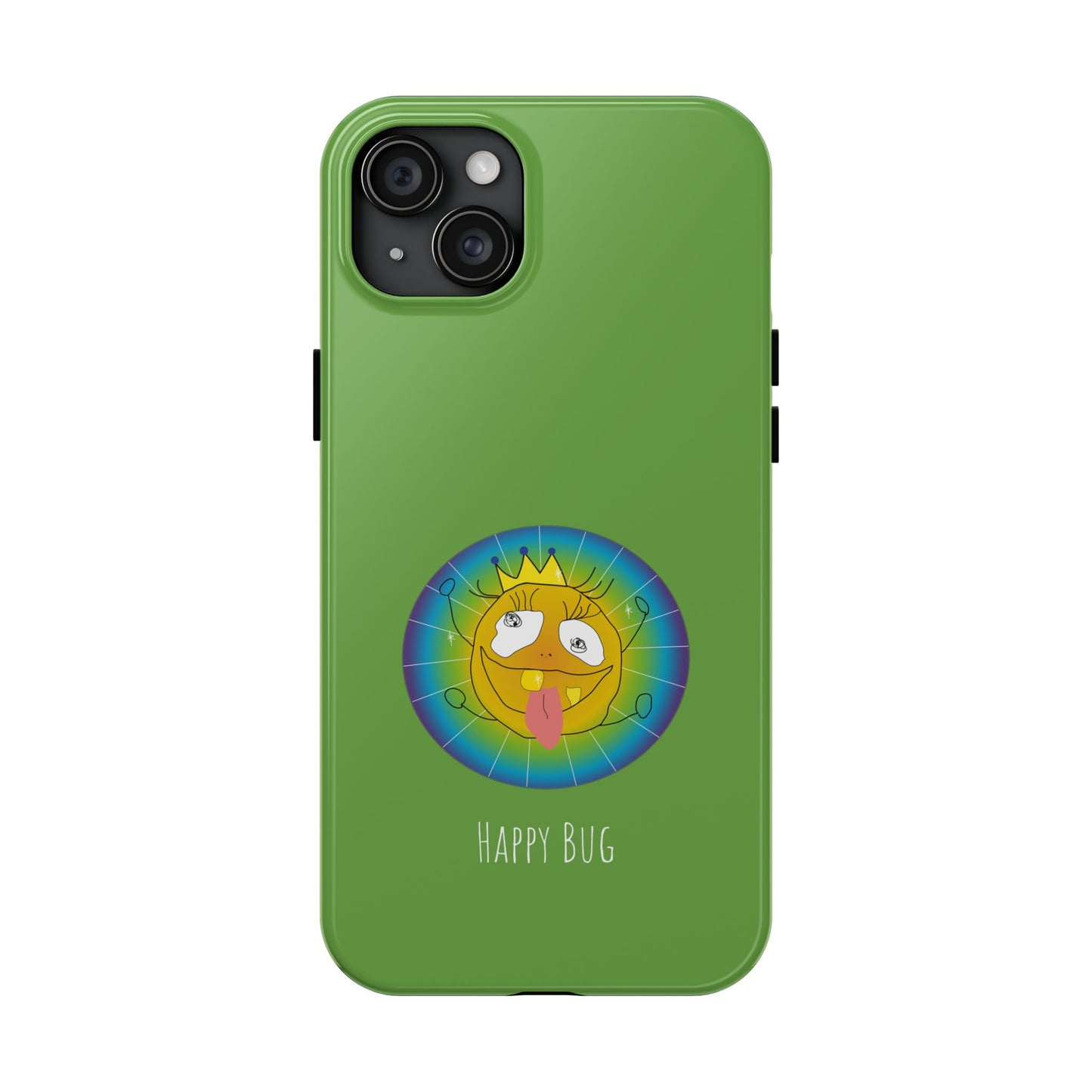 Happy Bug - Phone Case Green