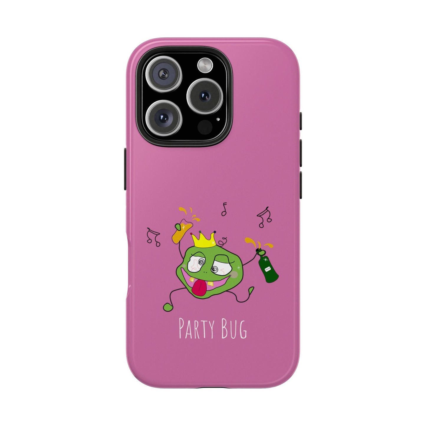 Party Bug - Tough Phone Cases Pink