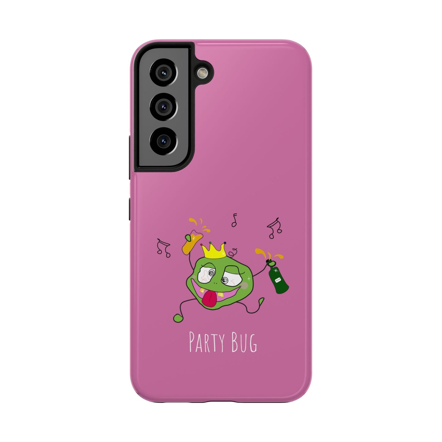 Party Bug - Tough Phone Cases Pink