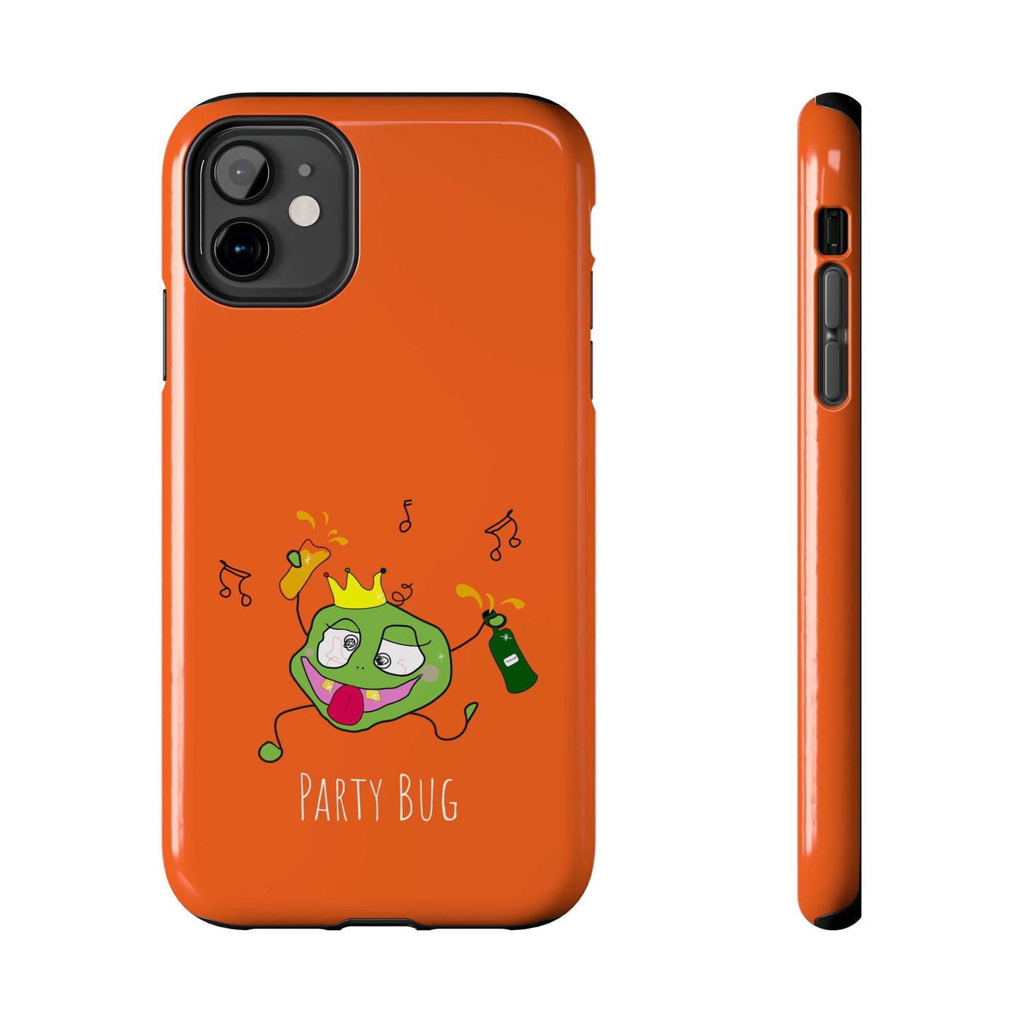 Party Bug - Tough Phone Cases Orange