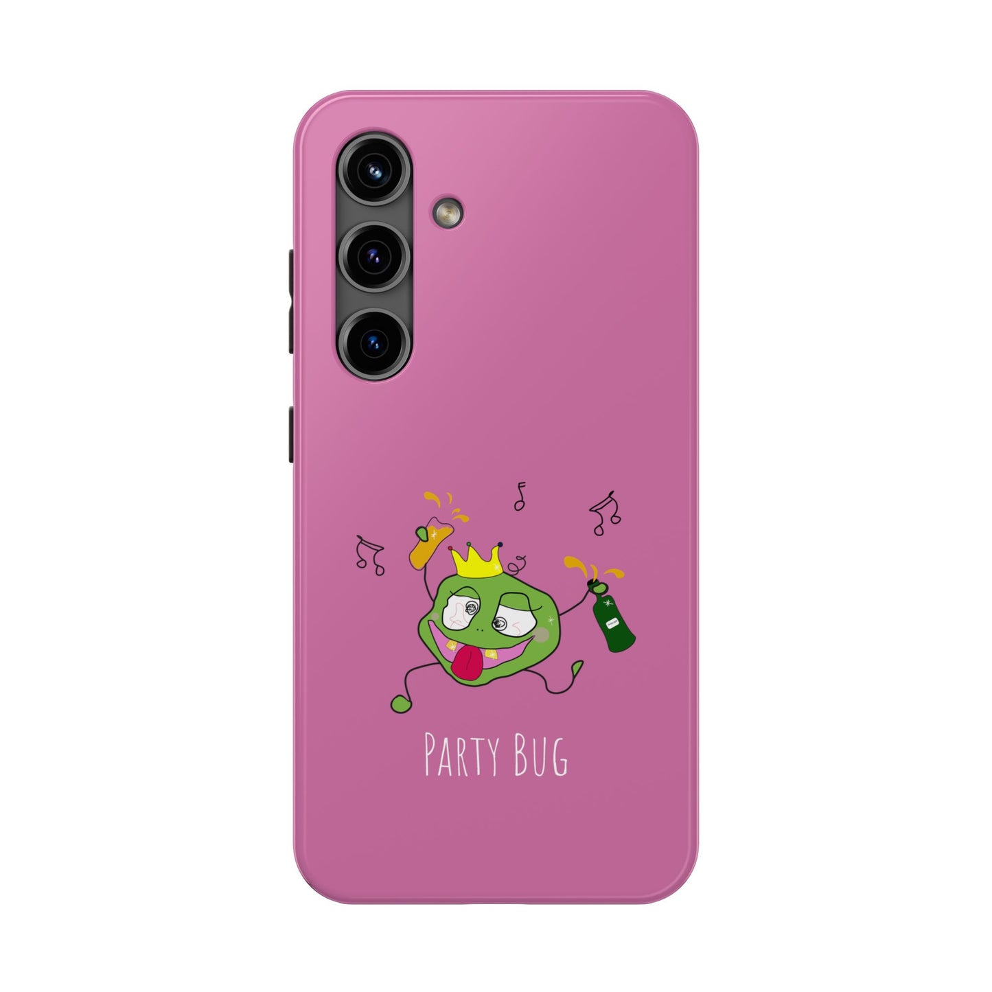 Party Bug - Tough Phone Cases Pink