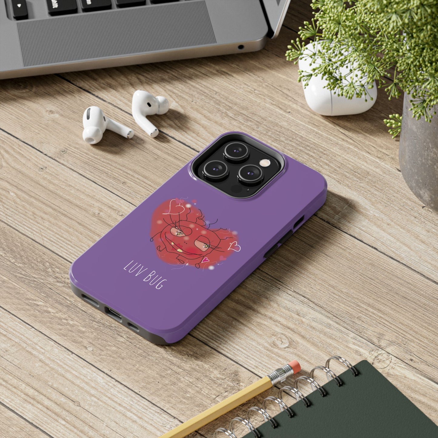 Luv Bug - Phone Case Purple