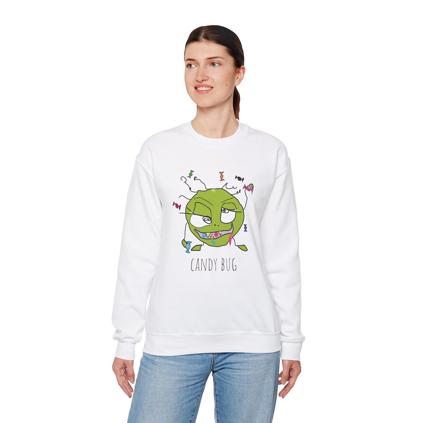 Crewneck Sweatshirt - Candy Bug