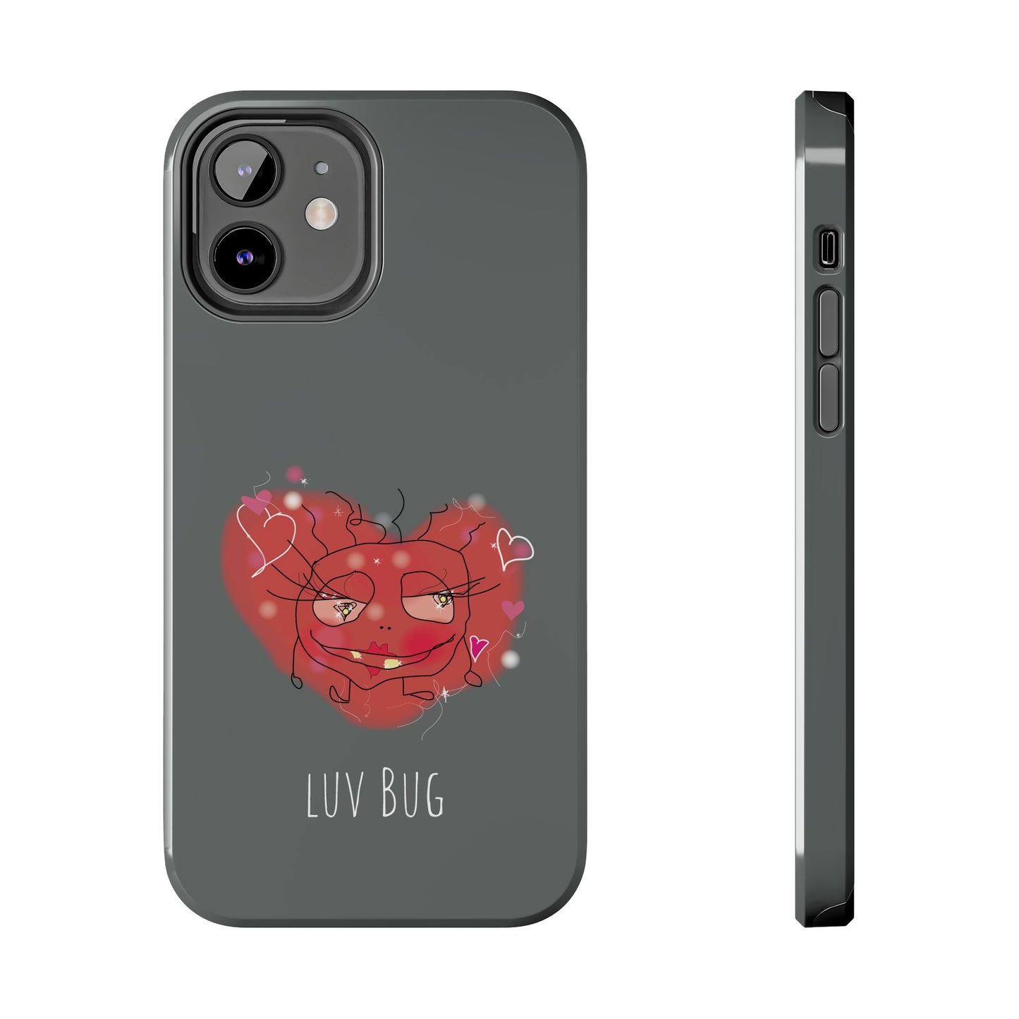 Luv Bug - Phone Case grey