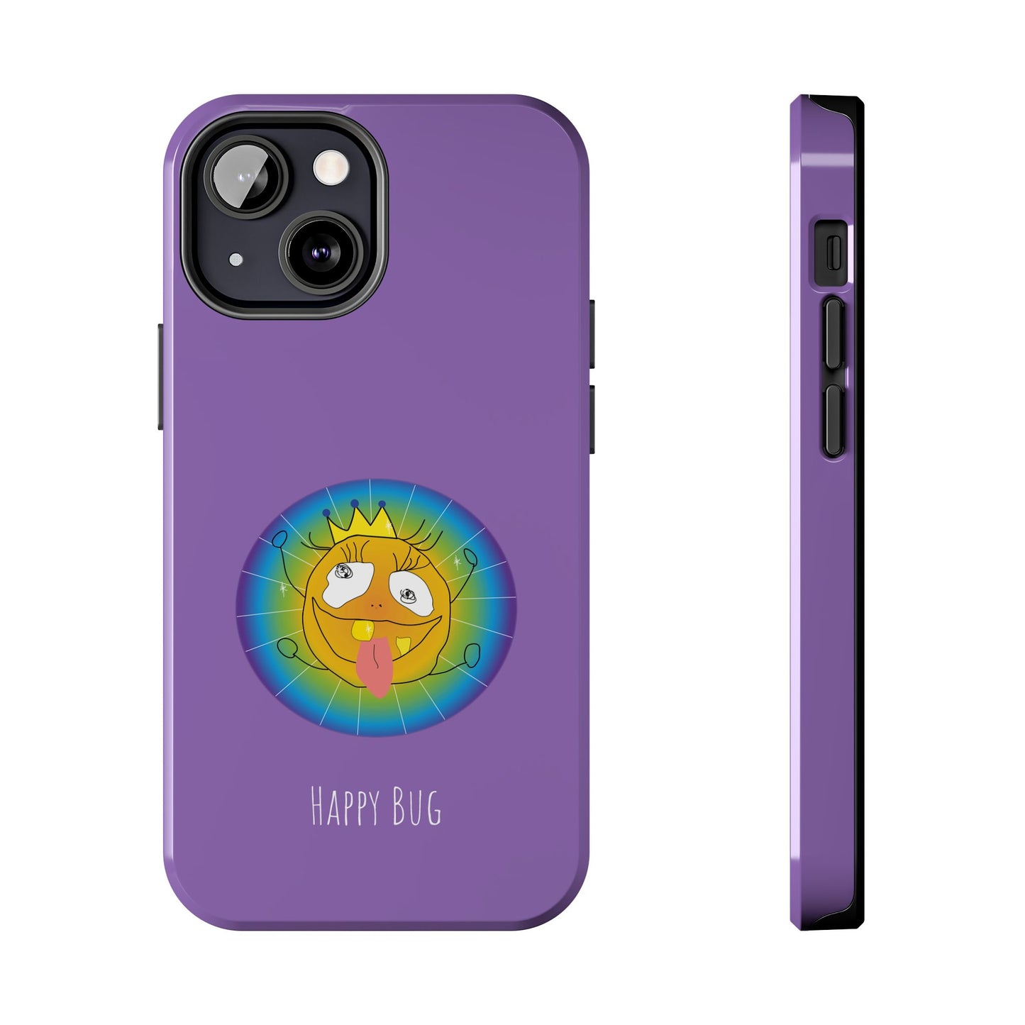 Happy Bug - Phone Case Purple