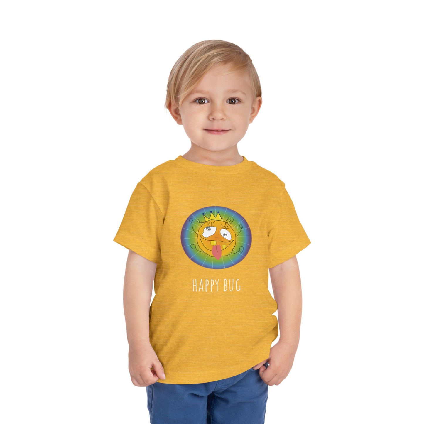 Toddler Short Sleeve Tee - Happy Bug