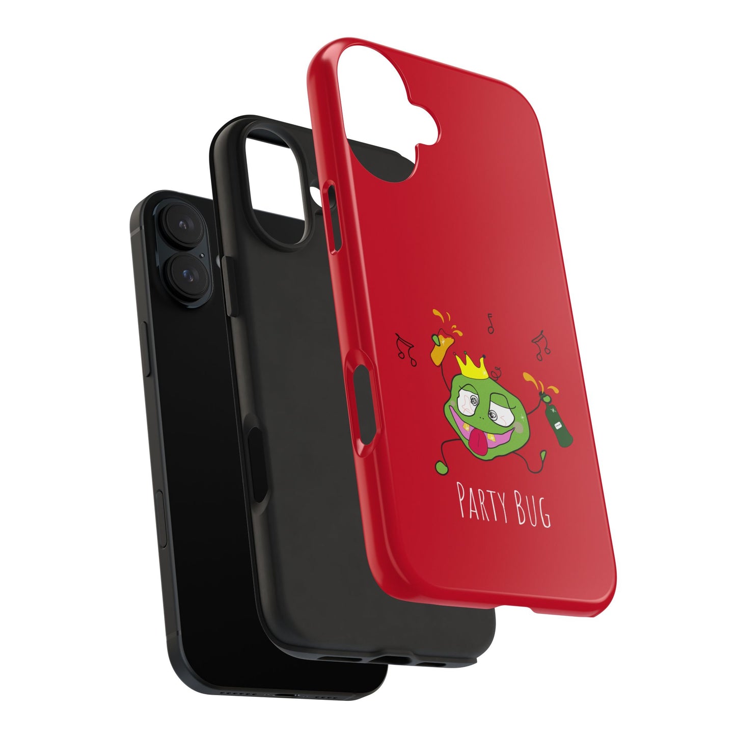 Party Bug - Tough Phone Cases Red