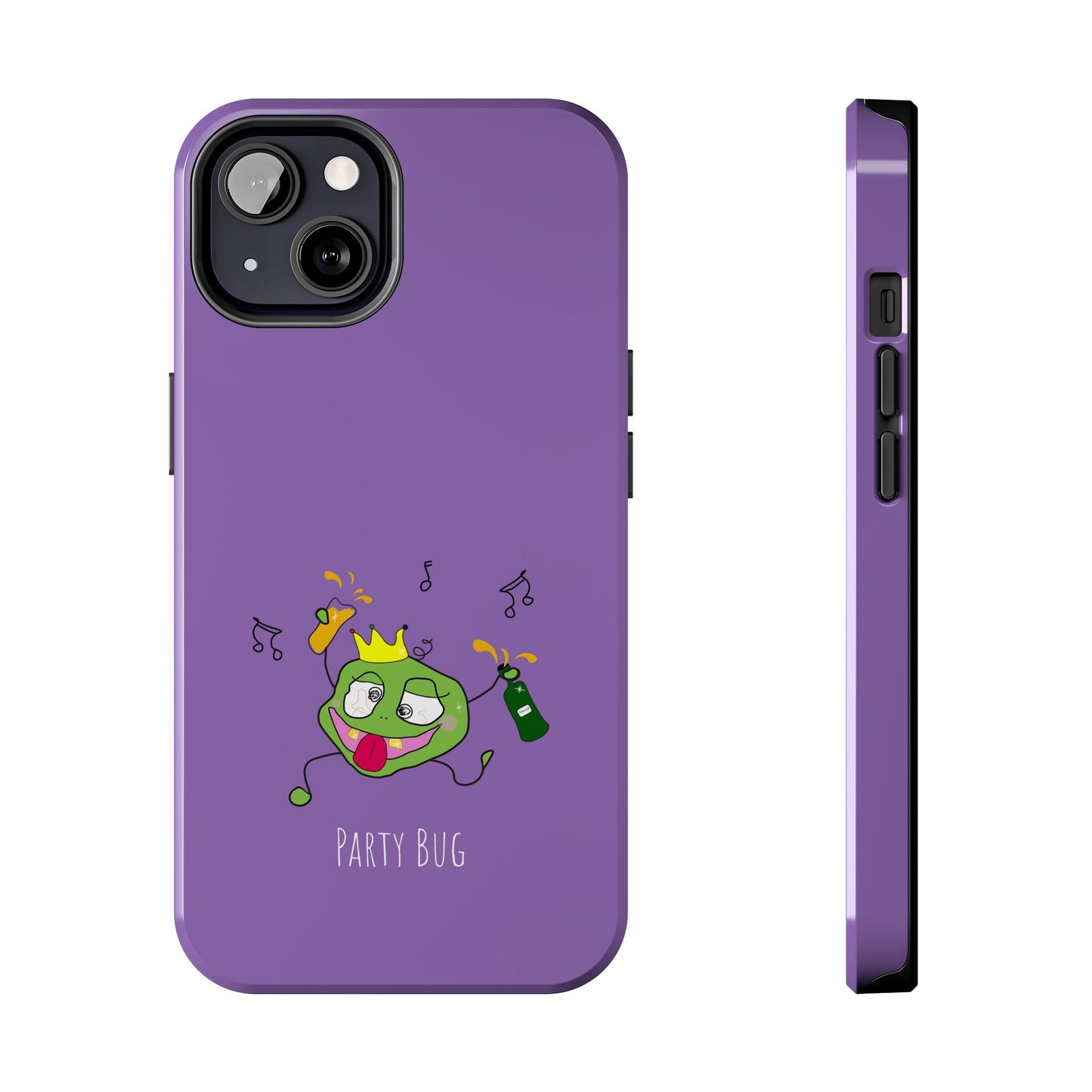 Party Bug- Tough Phone Cases Purple