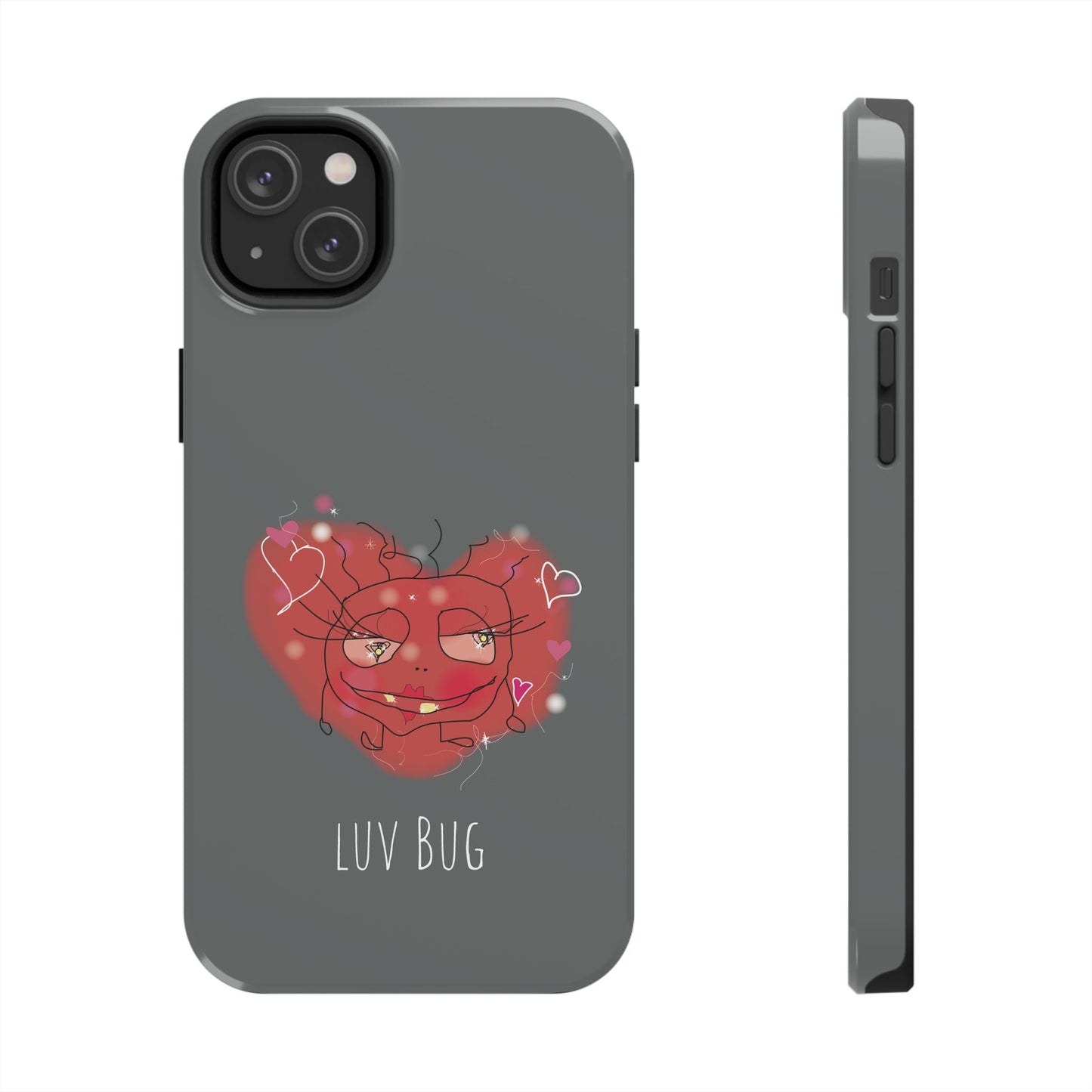 Luv Bug - Phone Case grey