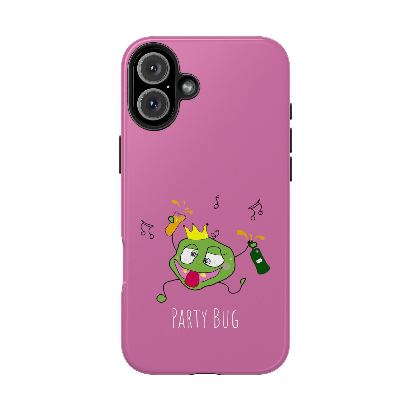 Party Bug - Tough Phone Cases Pink