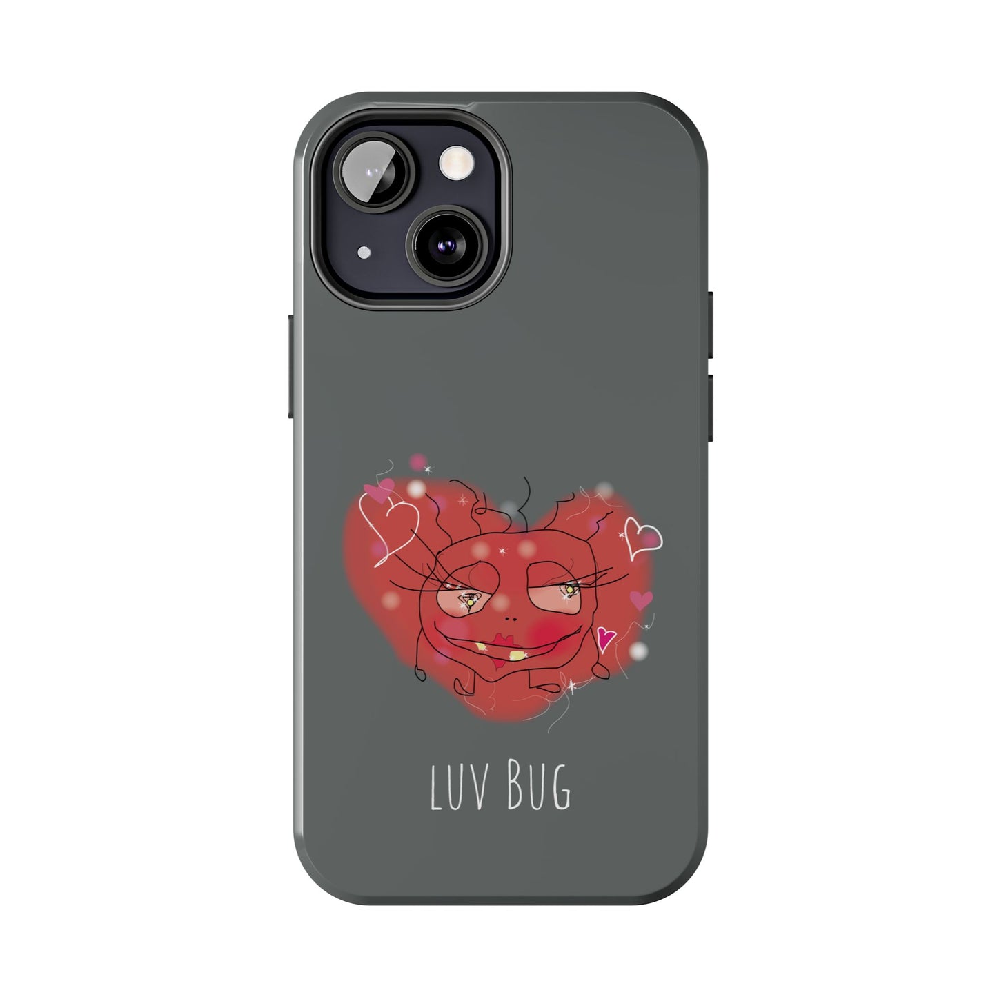 Luv Bug - Phone Case grey