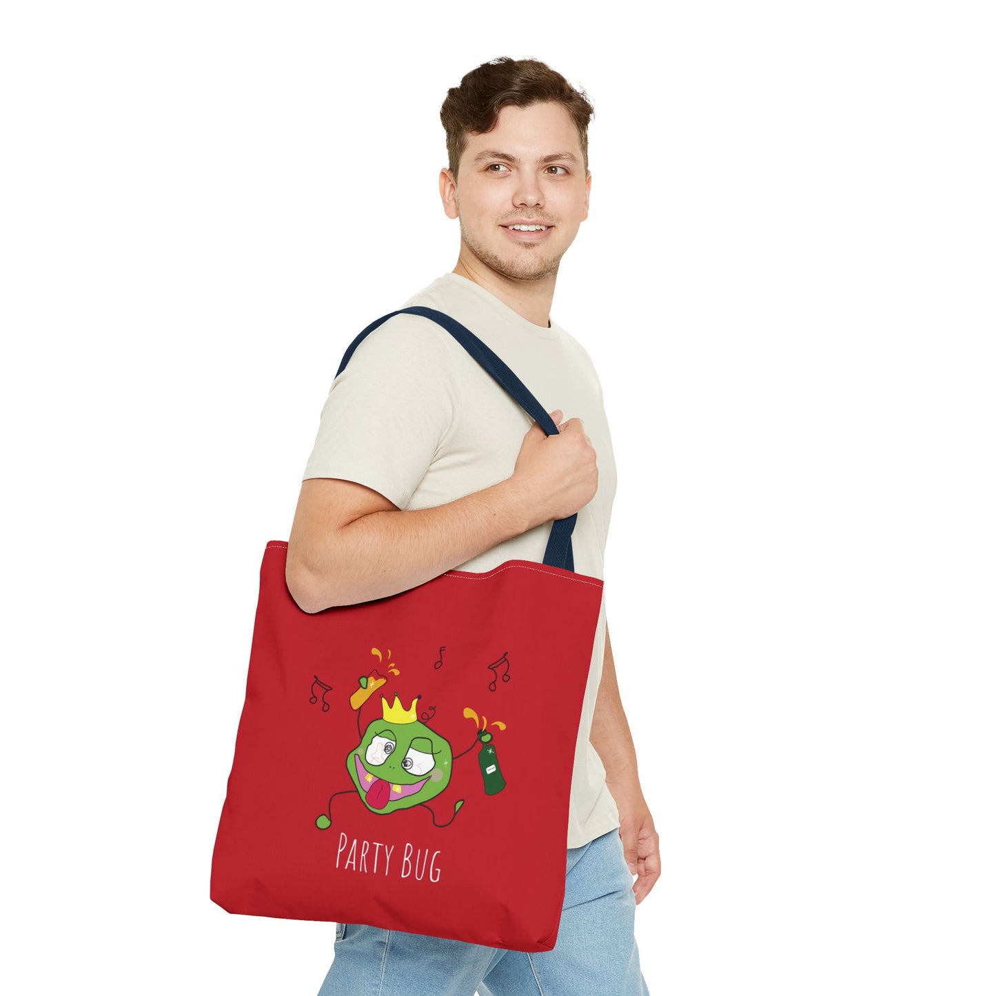 Party Bug - Tote Bag Red