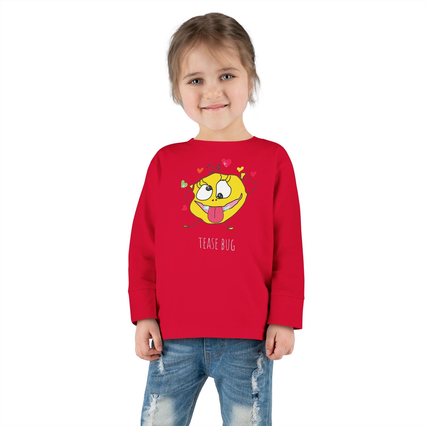 Toddler Long Sleeve Tee - Tease Bug