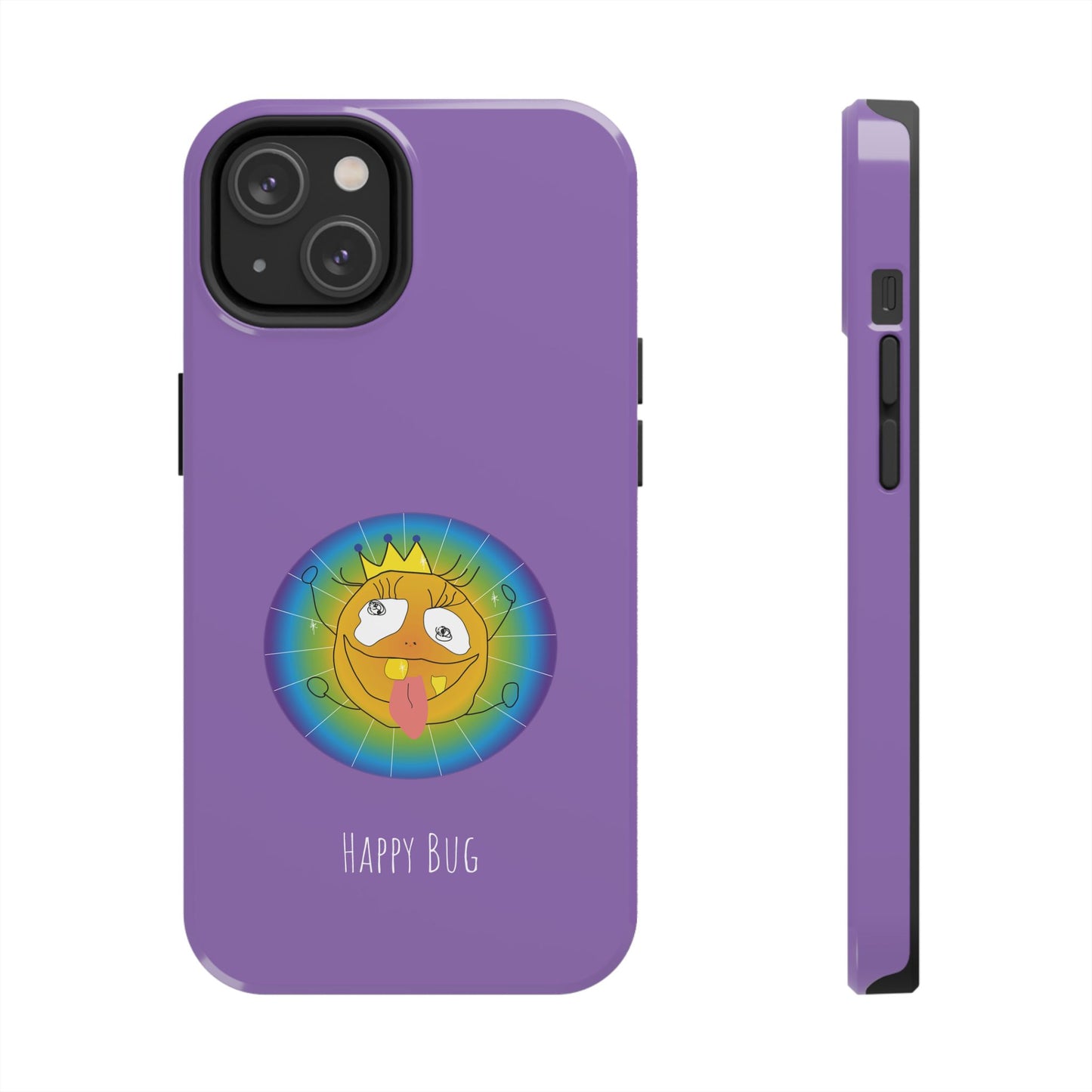 Happy Bug - Phone Case Purple