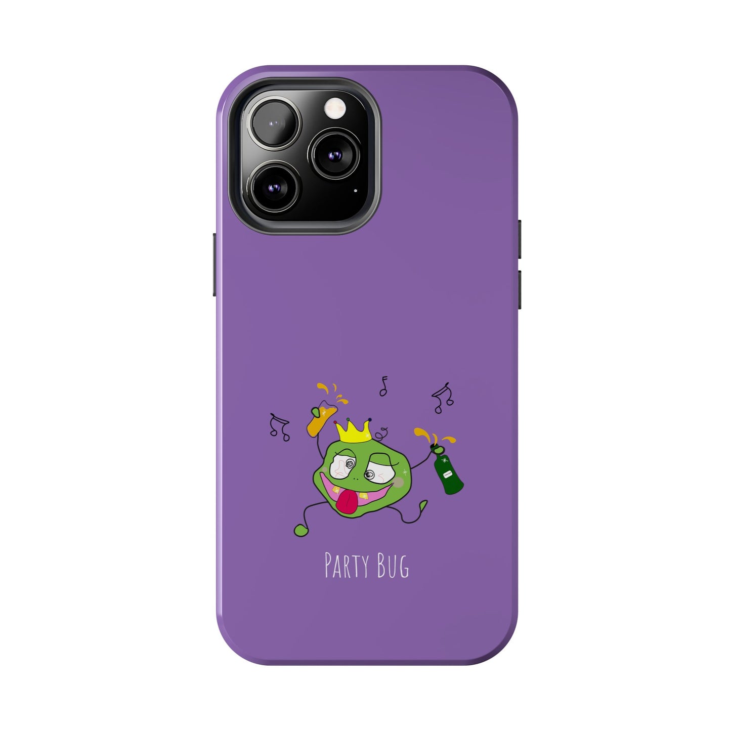 Party Bug- Tough Phone Cases Purple